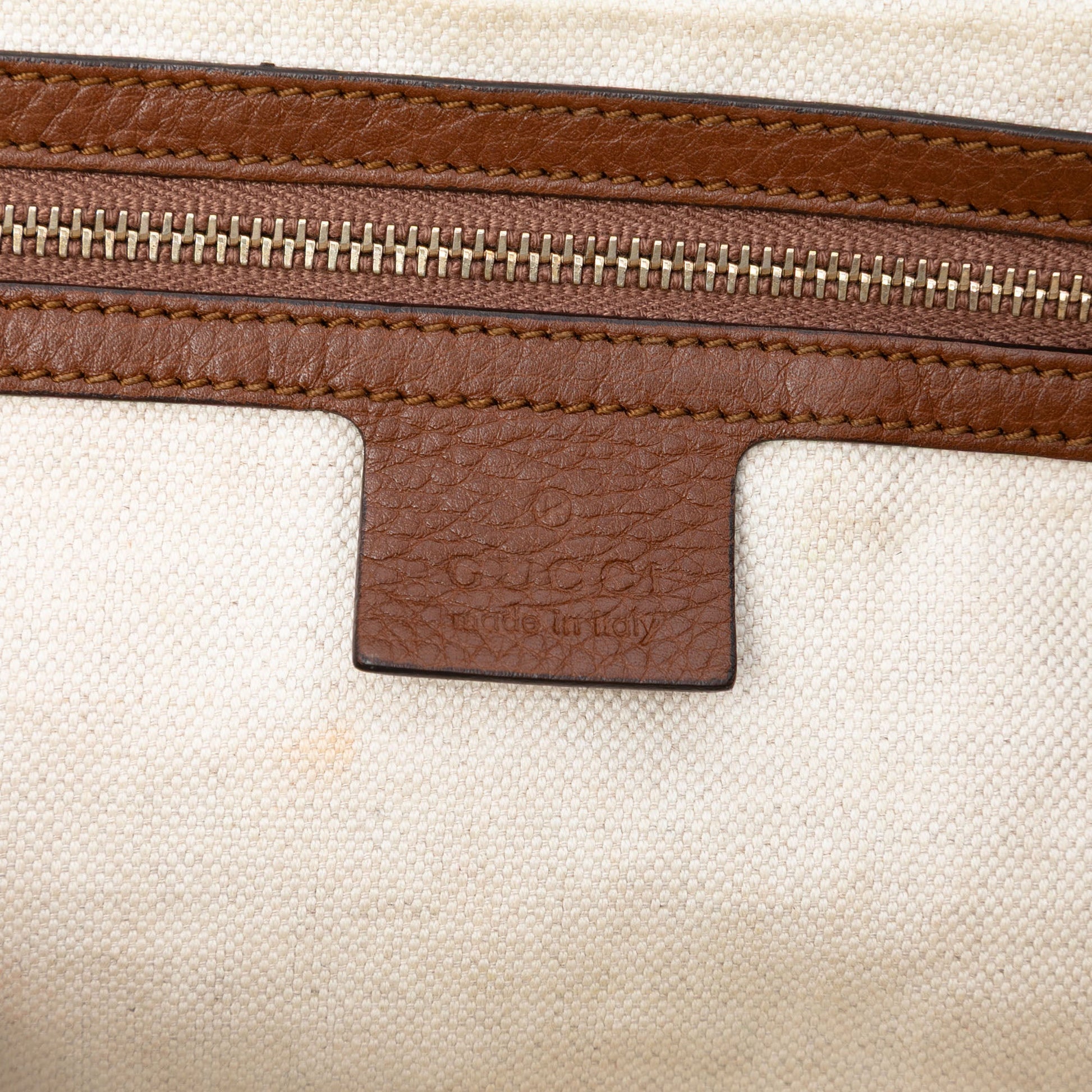 Gucci GG Canvas Bella Flap Satchel