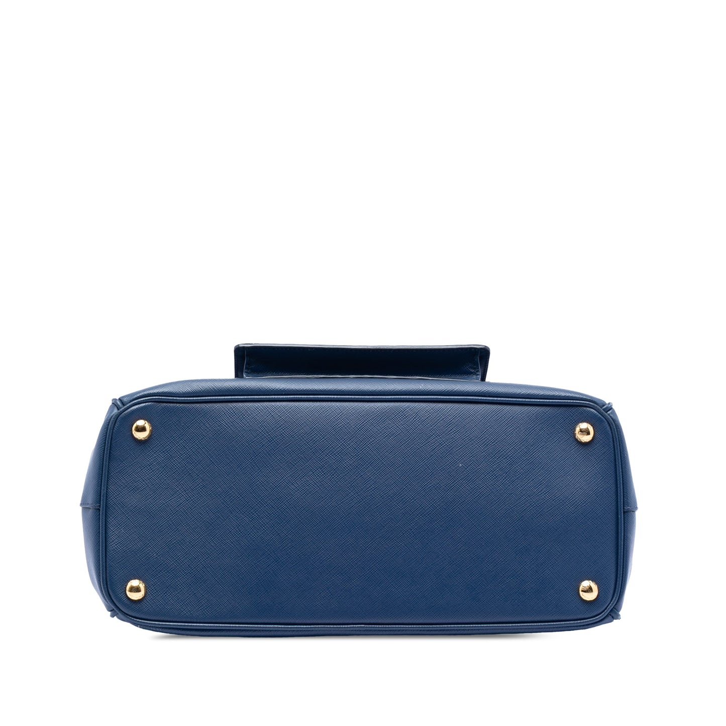 Prada Saffiano Lux Galleria Double Zip Front Pocket Satchel