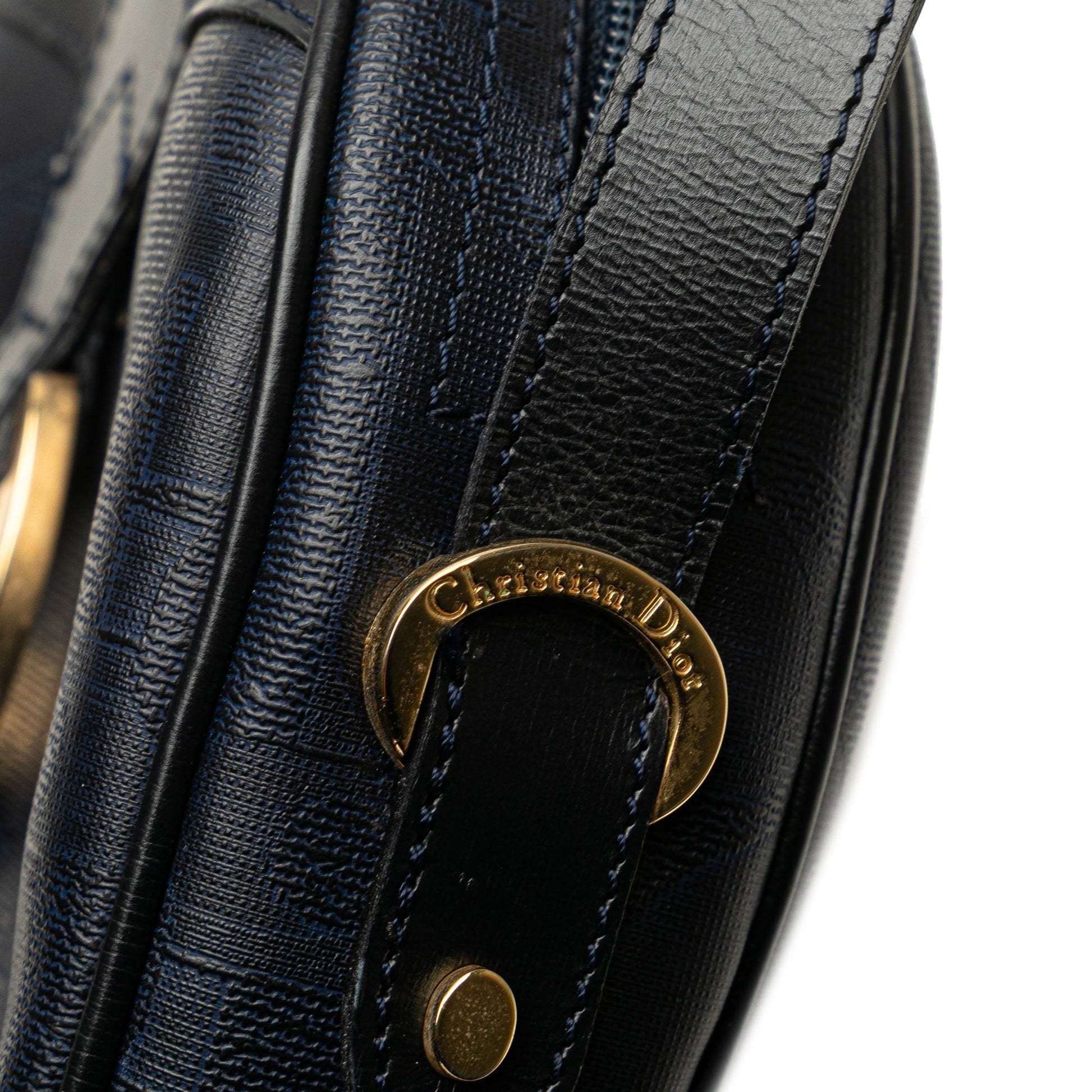 Dior Oblique Trotter Coated Canvas Crossbody