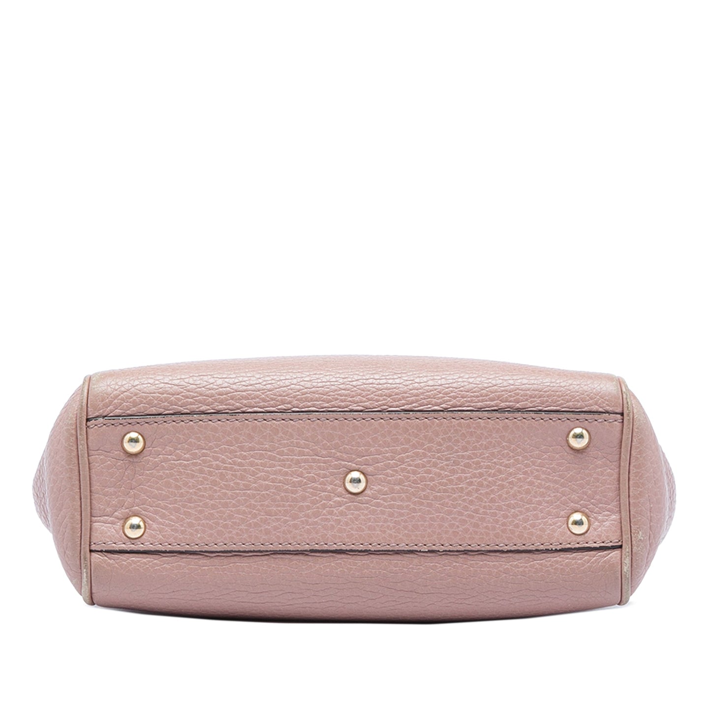 Gucci Mini Calfskin Bamboo Shopper Satchel