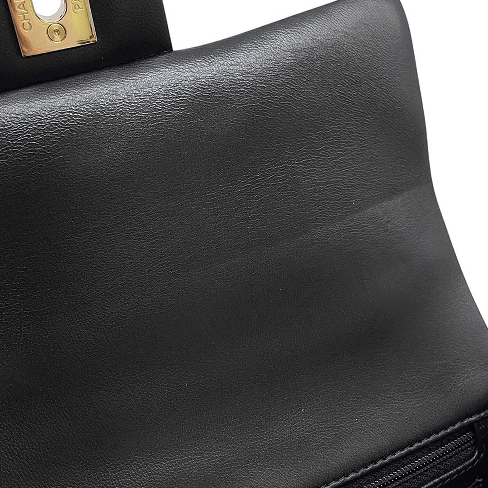 Chanel Mini Rectangular Classic Lambskin Top Handle Flap