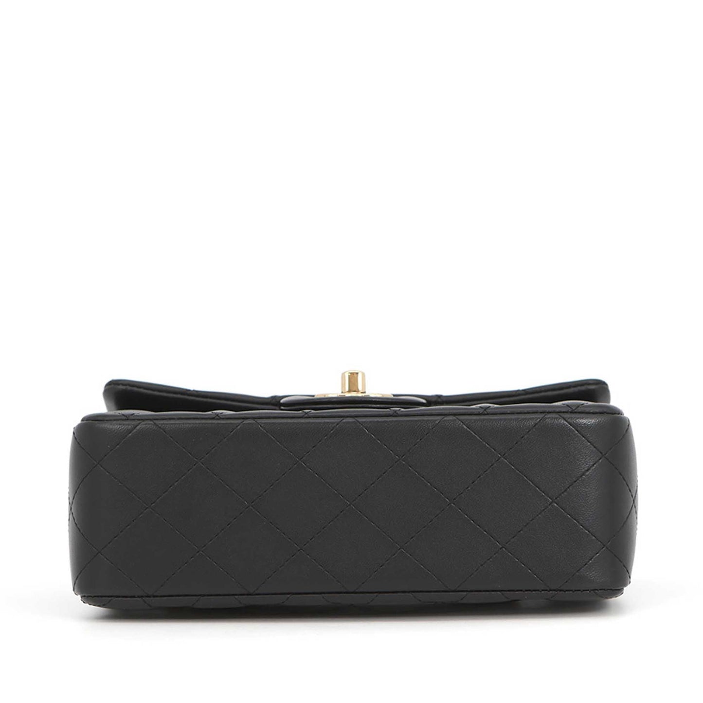 Chanel Mini Rectangular Classic Lambskin Top Handle Flap