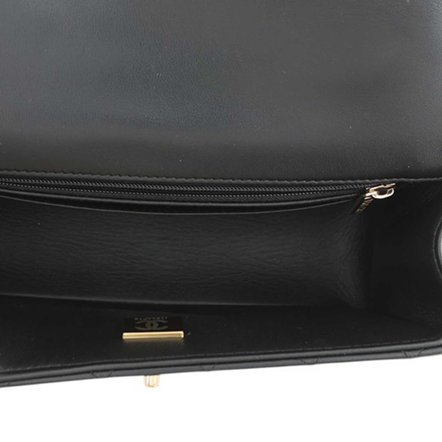 Chanel Mini Rectangular Classic Lambskin Top Handle Flap