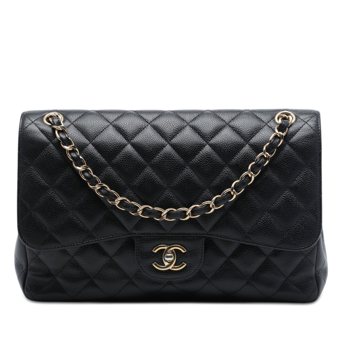 Chanel Jumbo Classic Caviar Double Flap