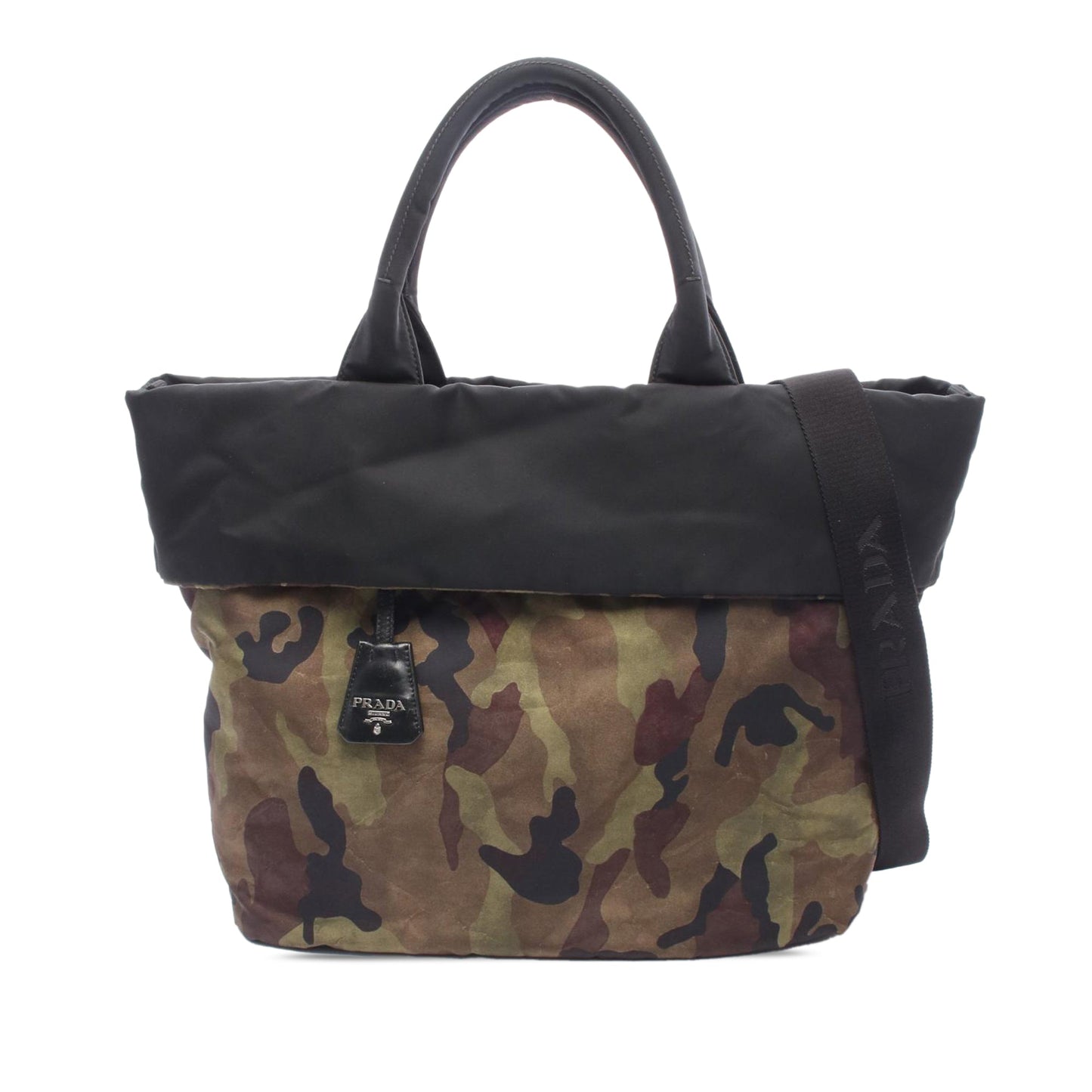Prada Tessuto Camouflage Tote