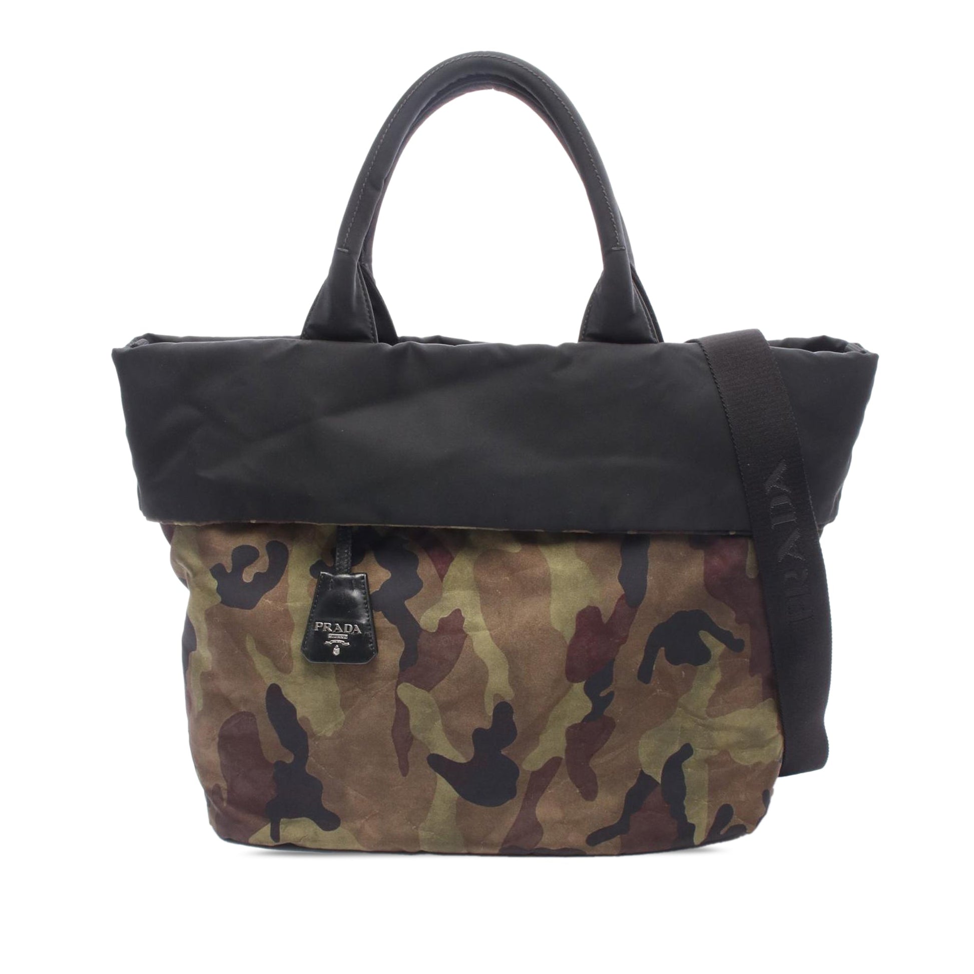 Prada Tessuto Camouflage Tote