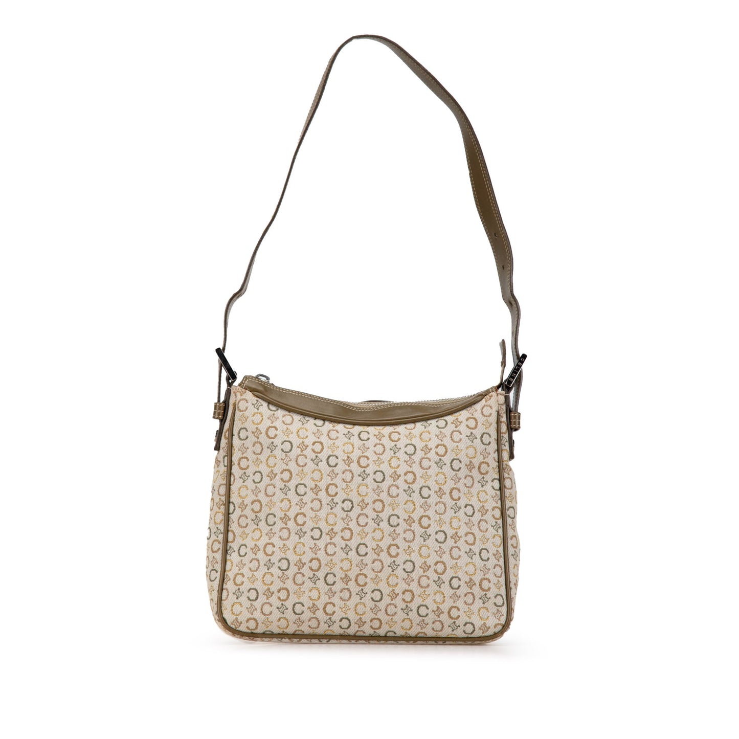 C Macadam Canvas Shoulder Bag