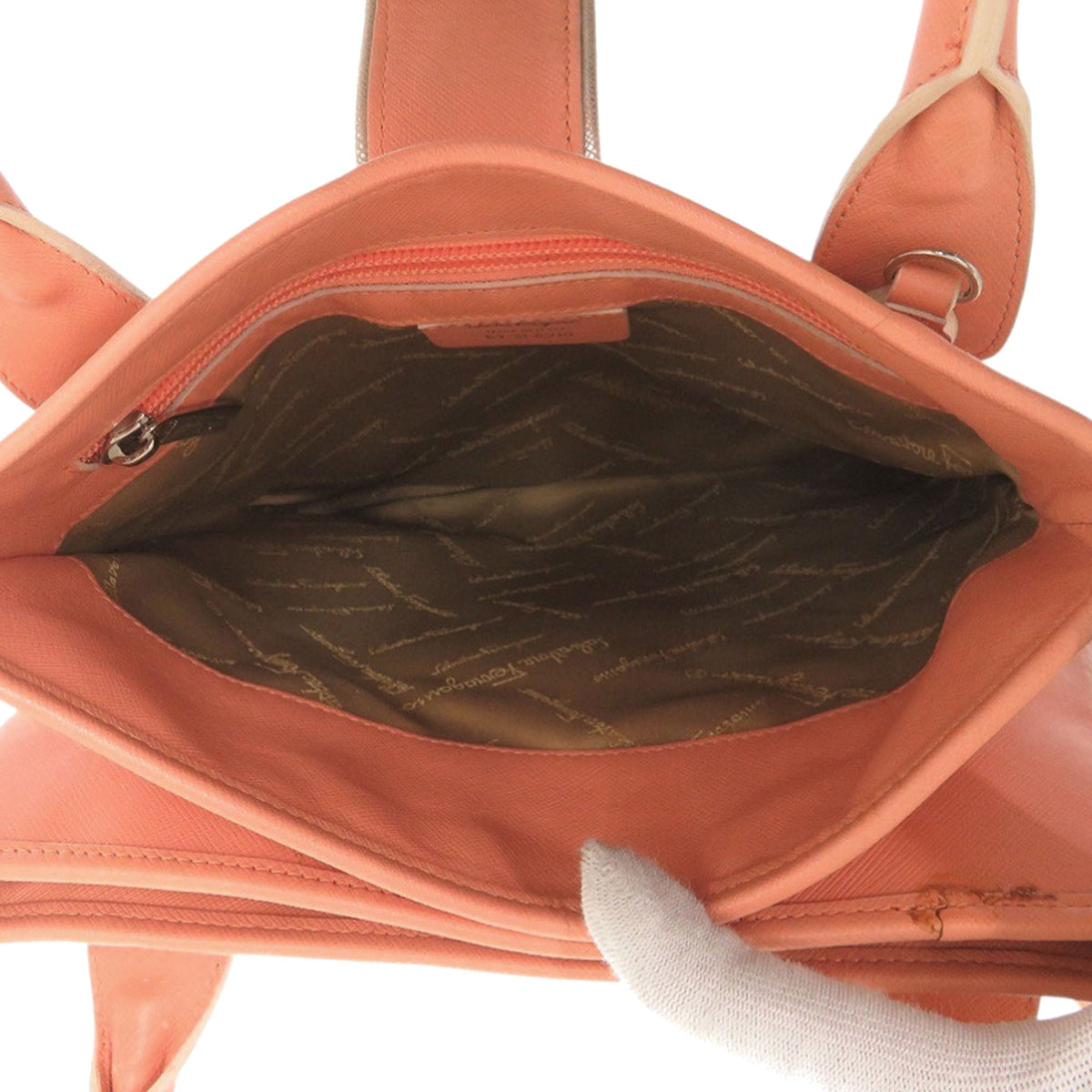 Ferragamo Calf Leather Satchel