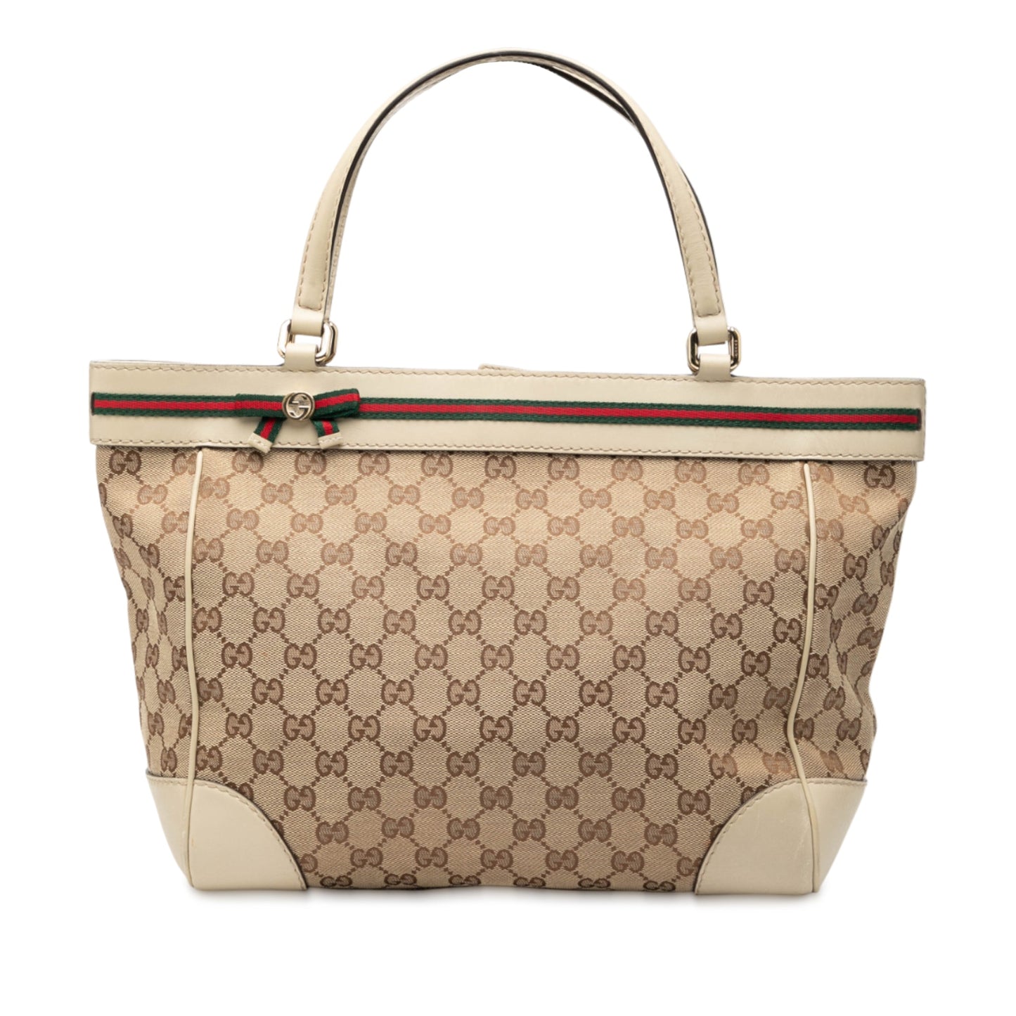 Gucci GG Canvas Web Mayfair Tote