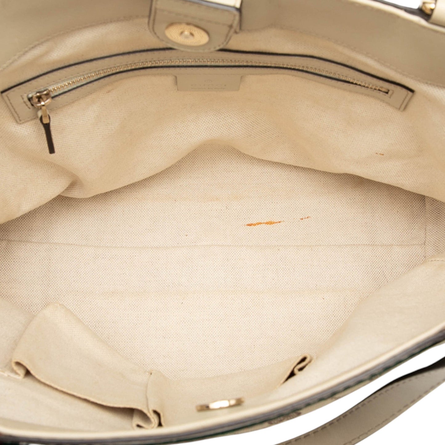 Gucci GG Canvas Web Mayfair Tote