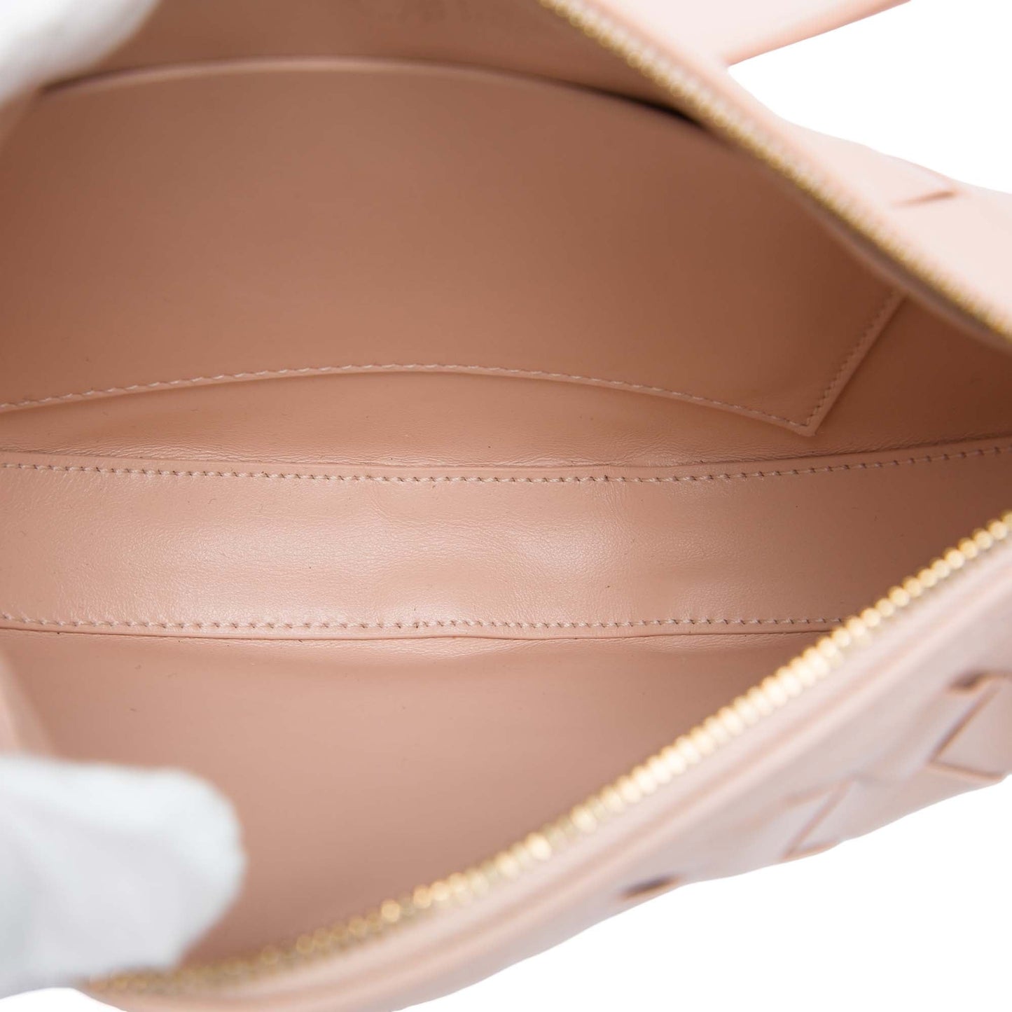 Bottega Veneta Mini Leather Intrecciato Sunrise Hobo