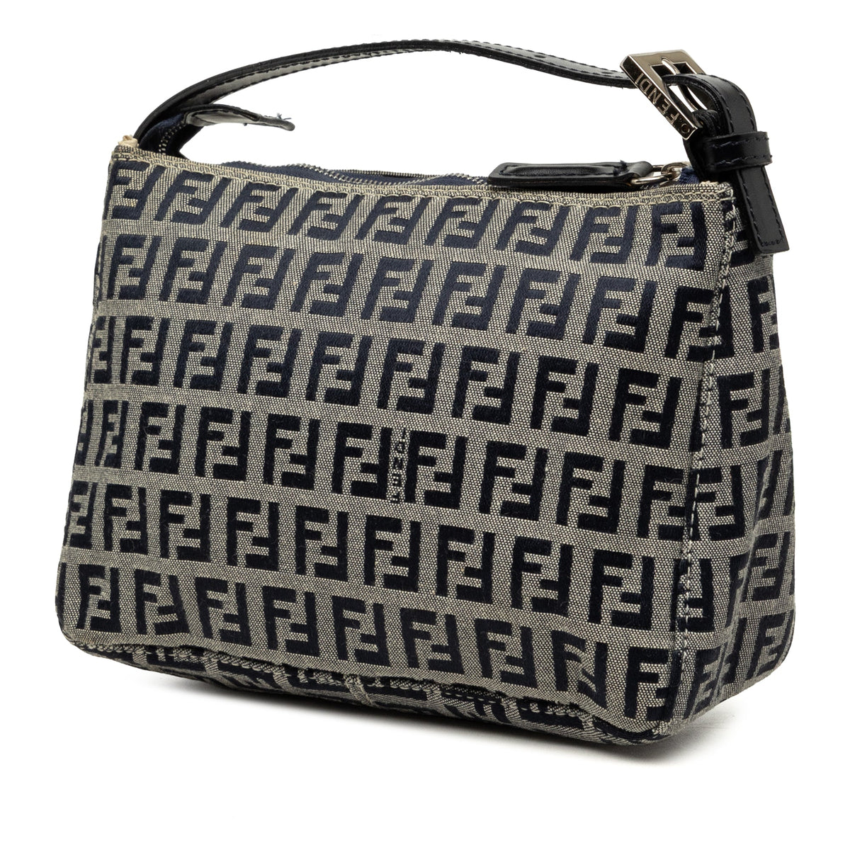 Fendi Zucchino Canvas Handbag