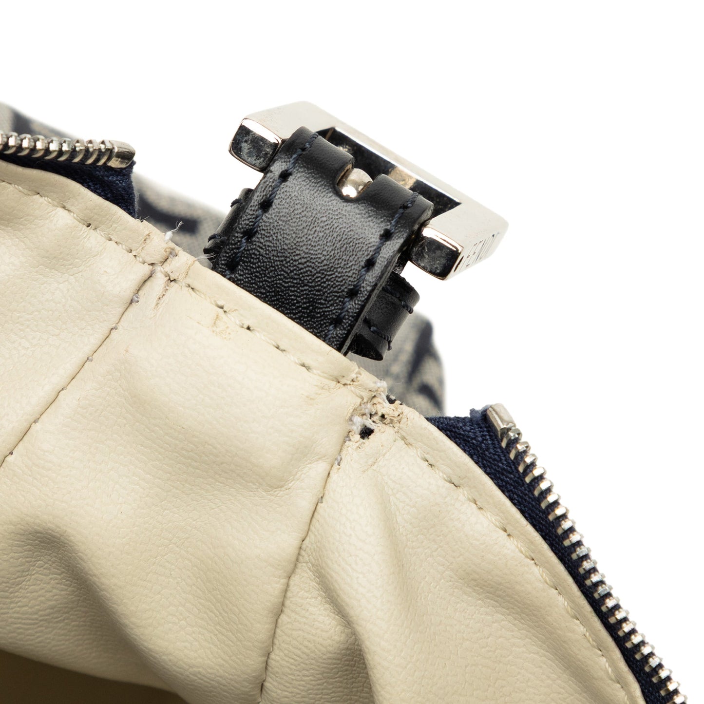 Fendi Zucchino Canvas Handbag