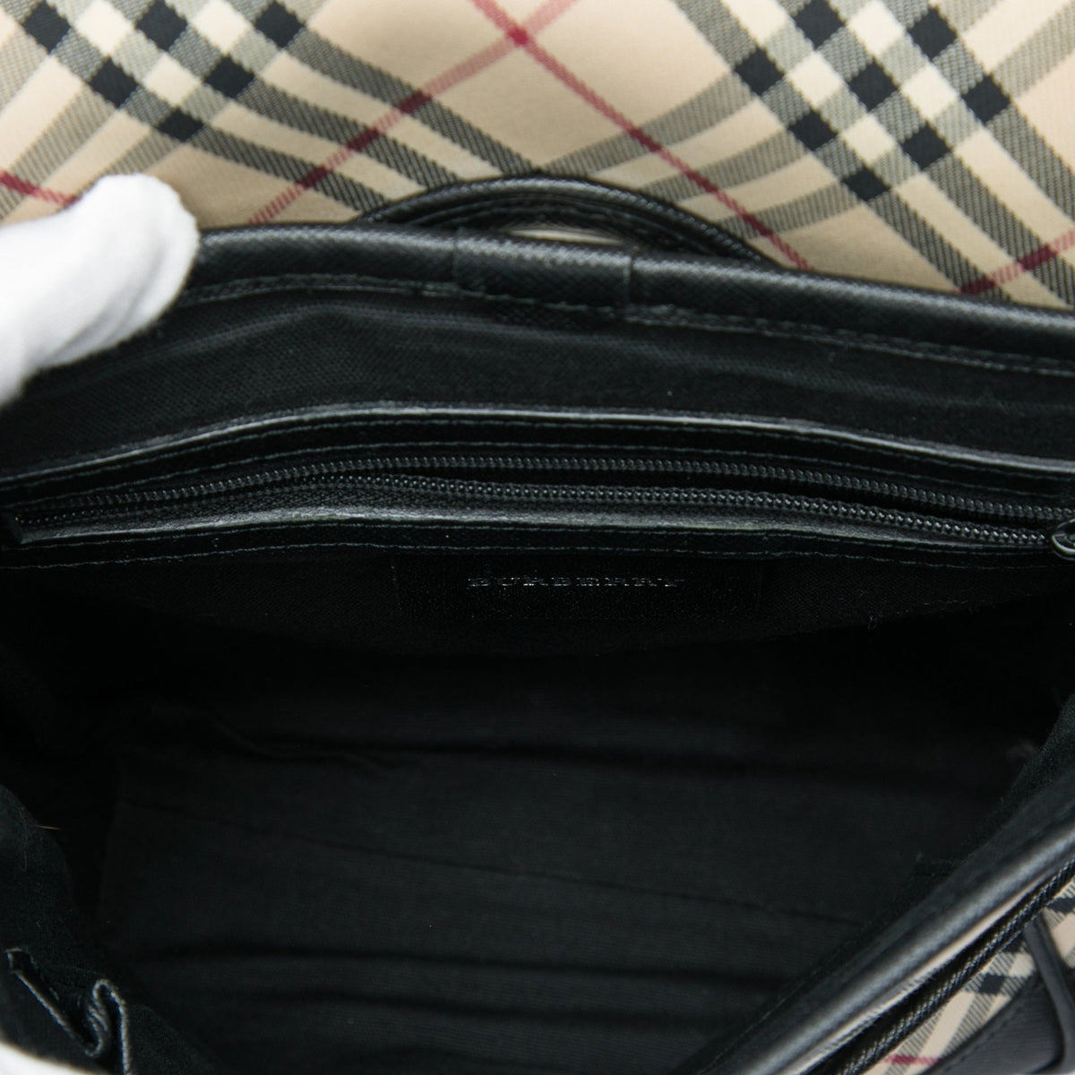 Burberry Nova Check Canvas Crossbody