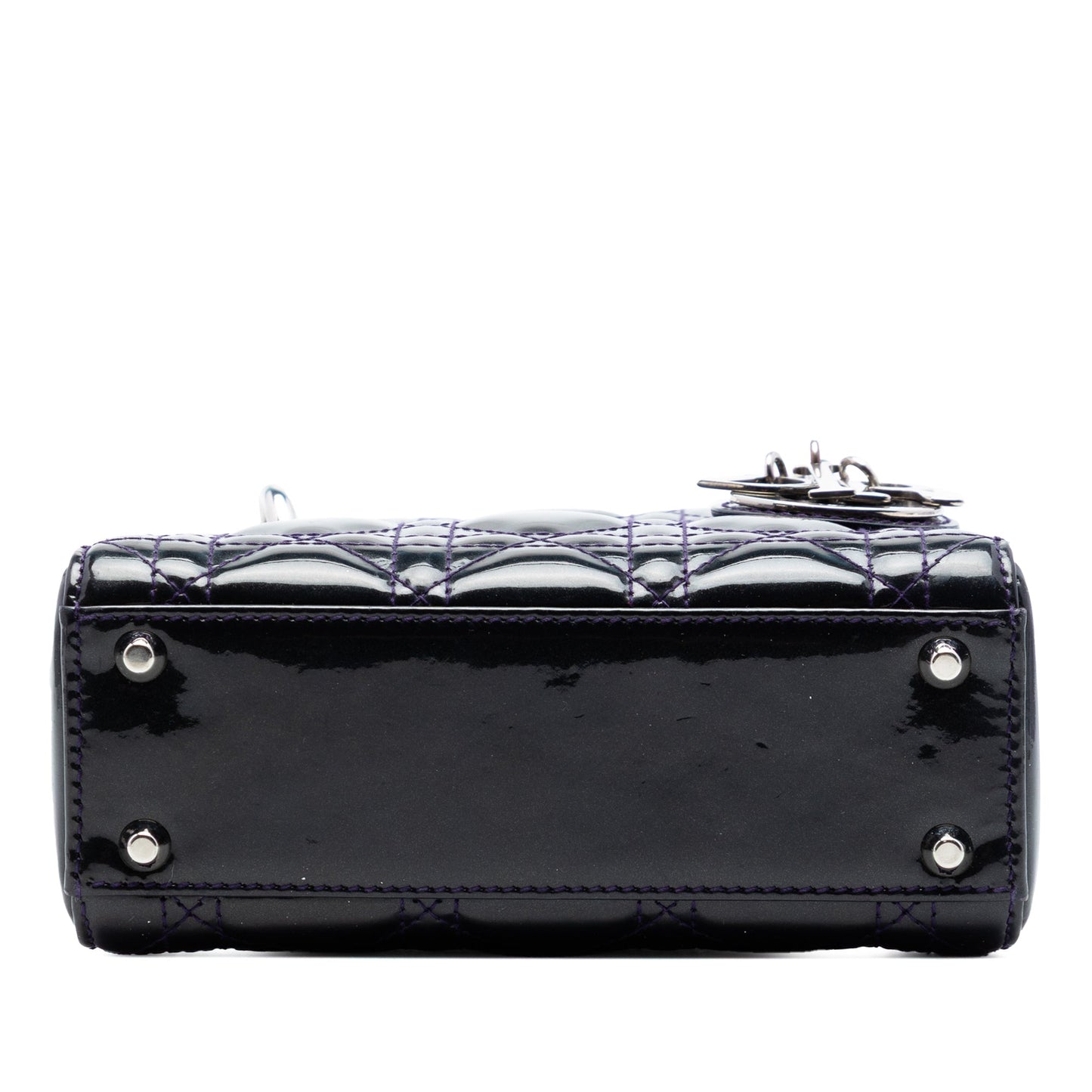 Dior Mini Patent Cannage Lady Dior