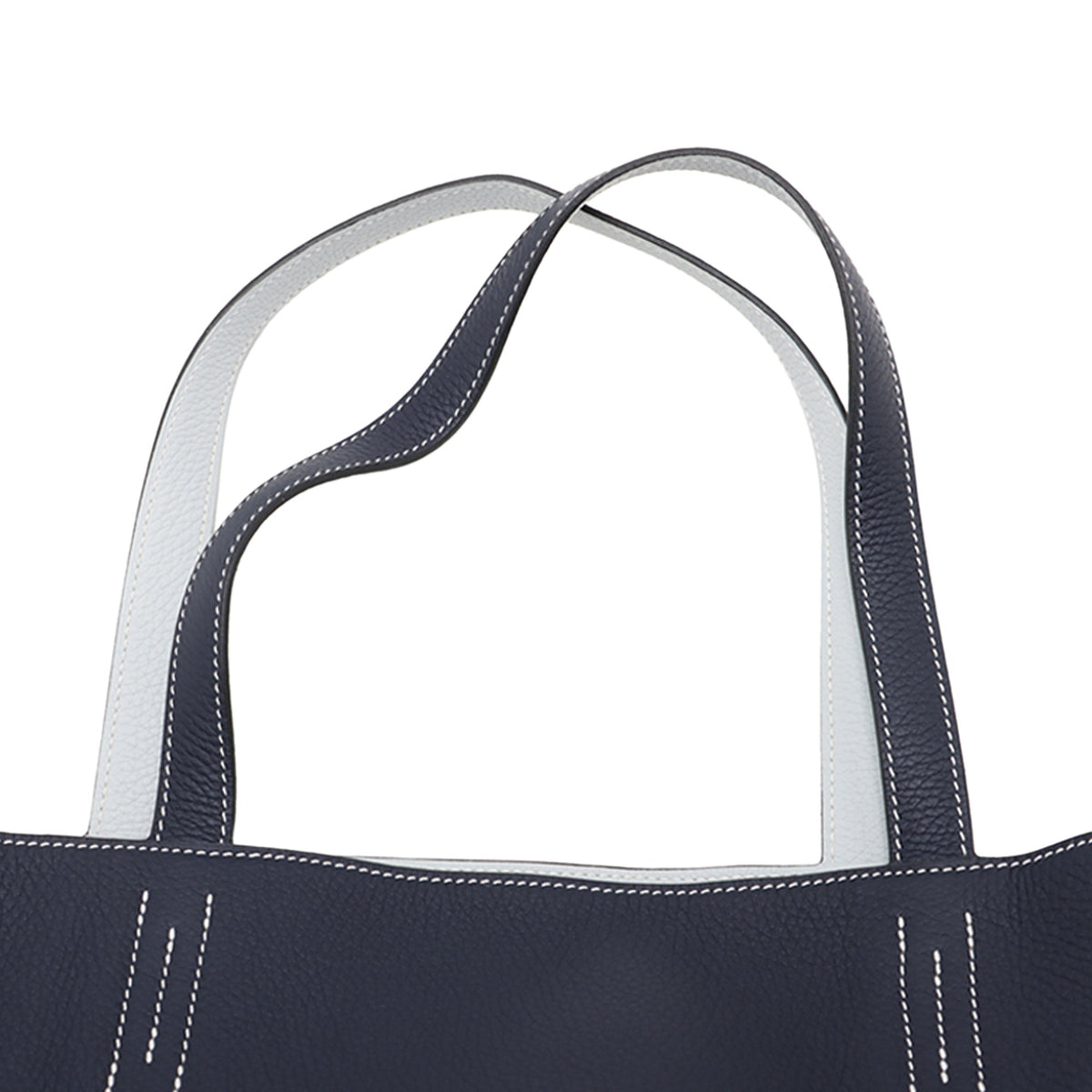Hermès Clemence Double Sens 36 — Blue
