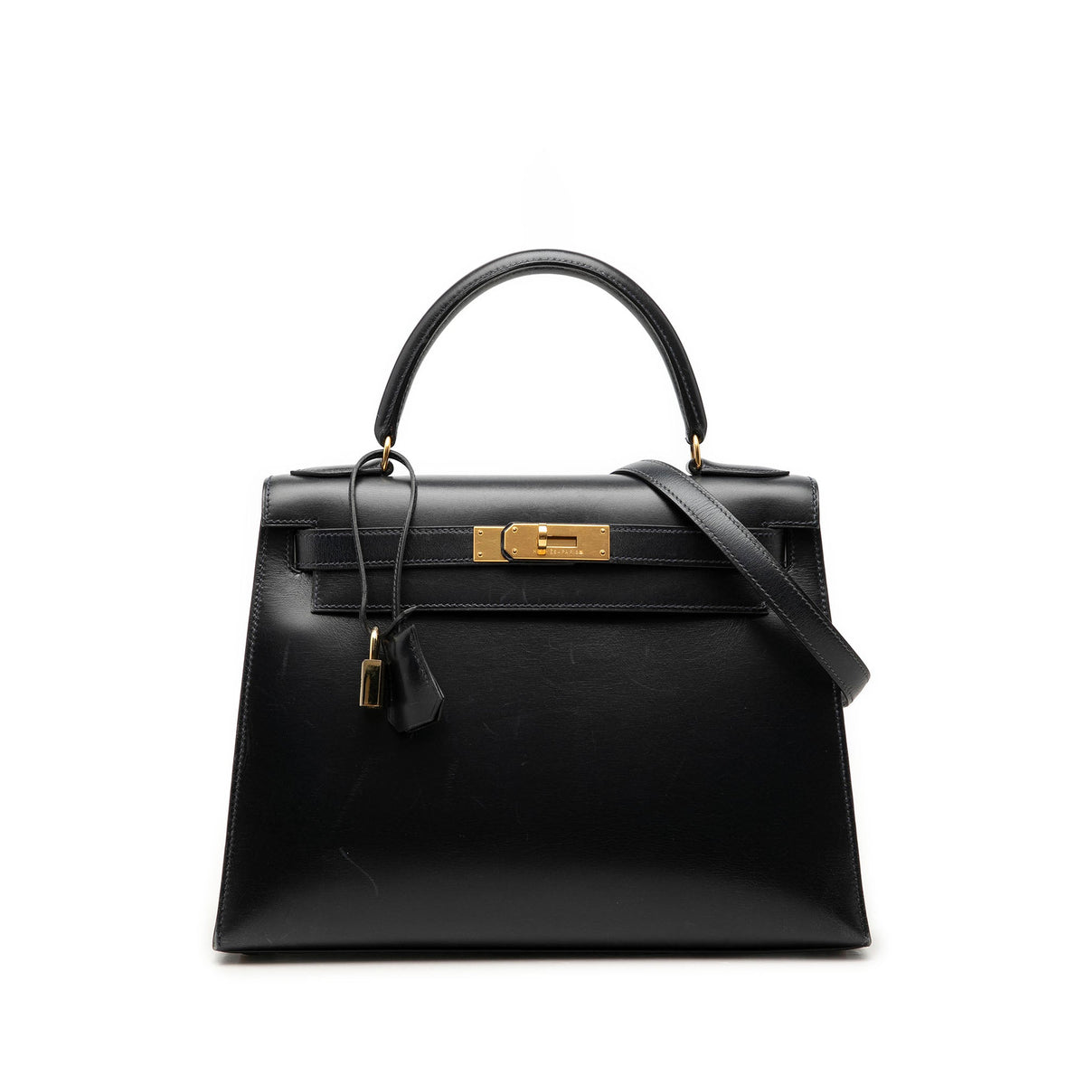 Hermès Box Calf Kelly Sellier 28