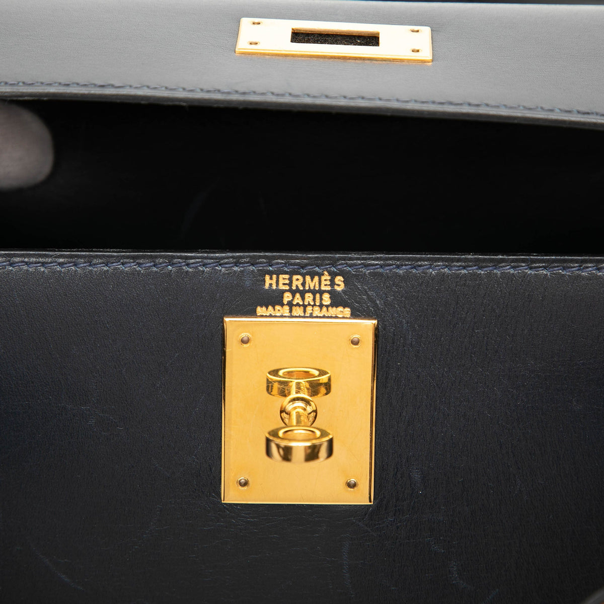 Hermès Box Calf Kelly Sellier 28