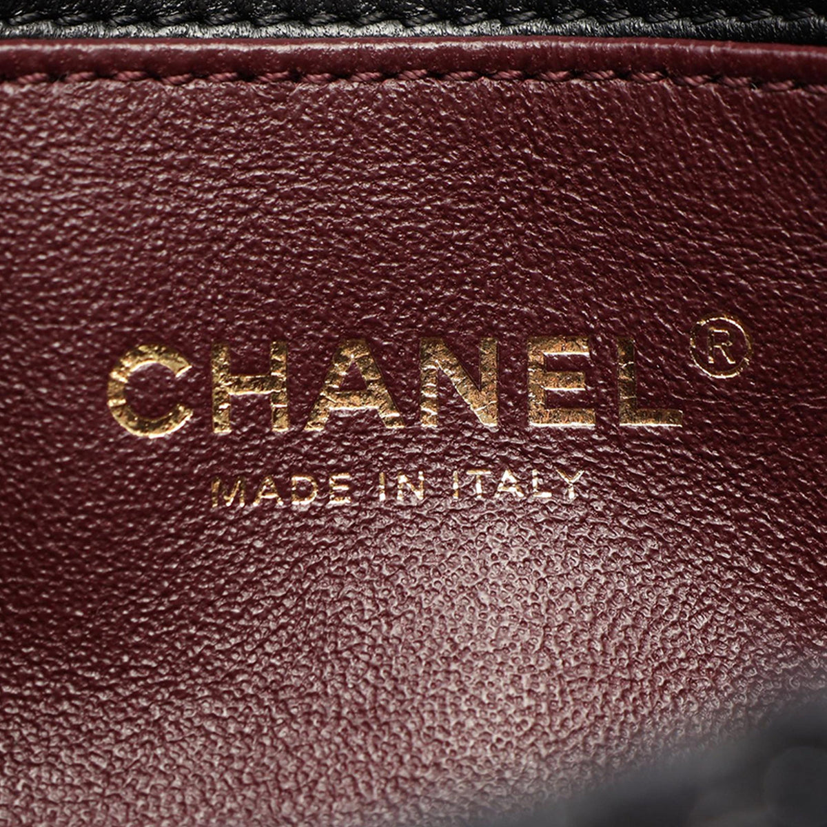 Chanel Mini Tweed and Pearl Flap Bag — Black