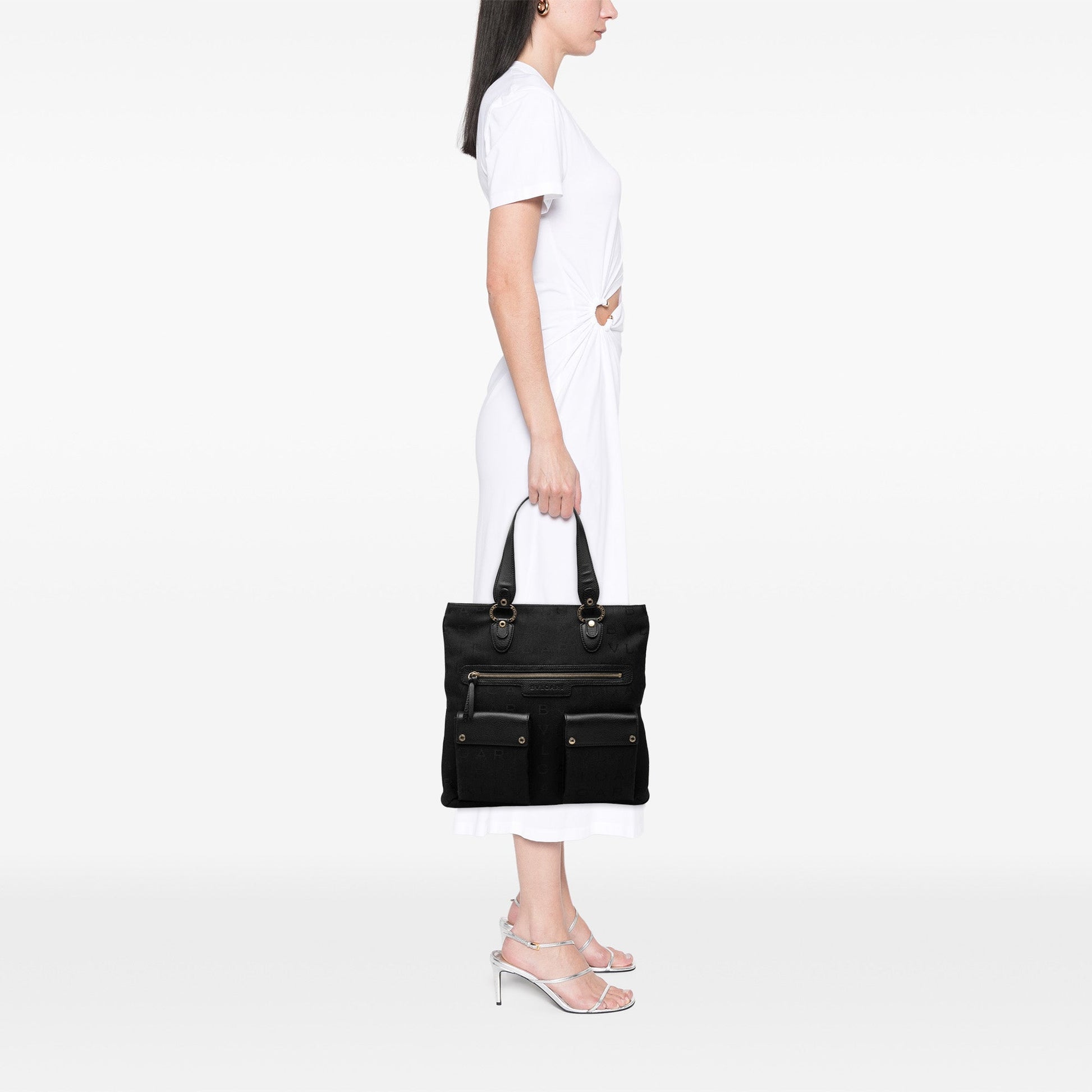 Bvlgari Canvas Logomania Tote