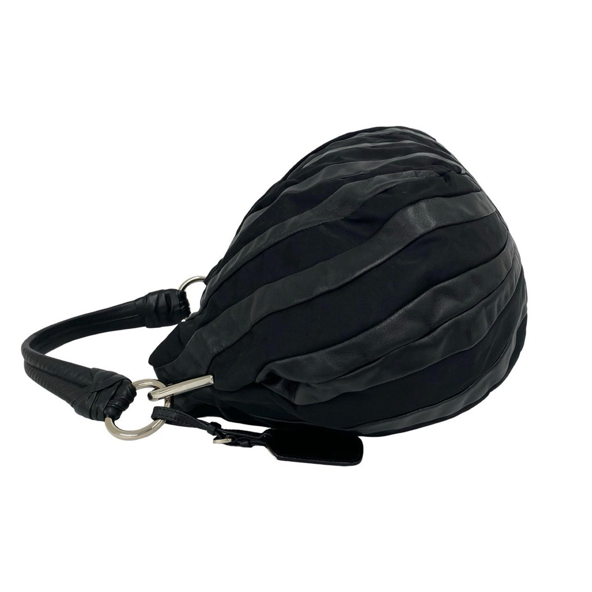 Prada Tessuto Nappa Waves Tote