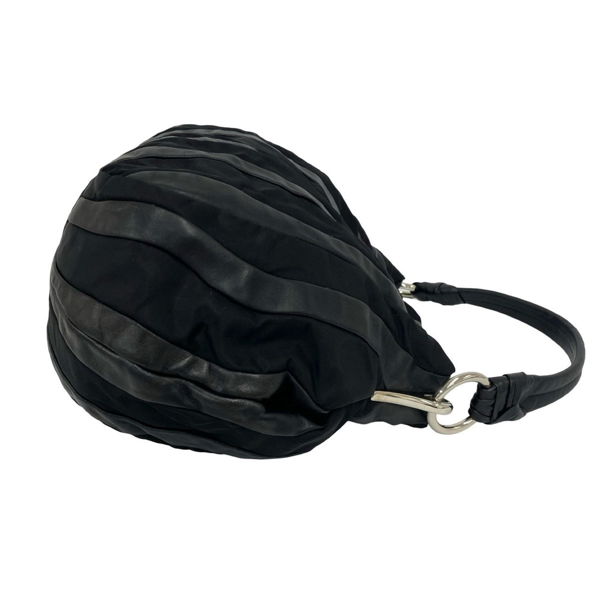Prada Tessuto Nappa Waves Tote