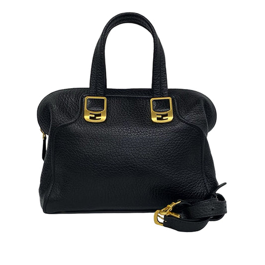 Fendi Leather Chameleon Satchel