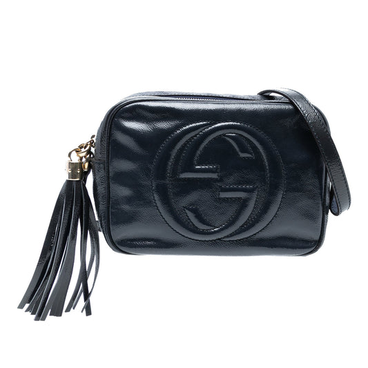 Gucci Patent Soho Disco Crossbody