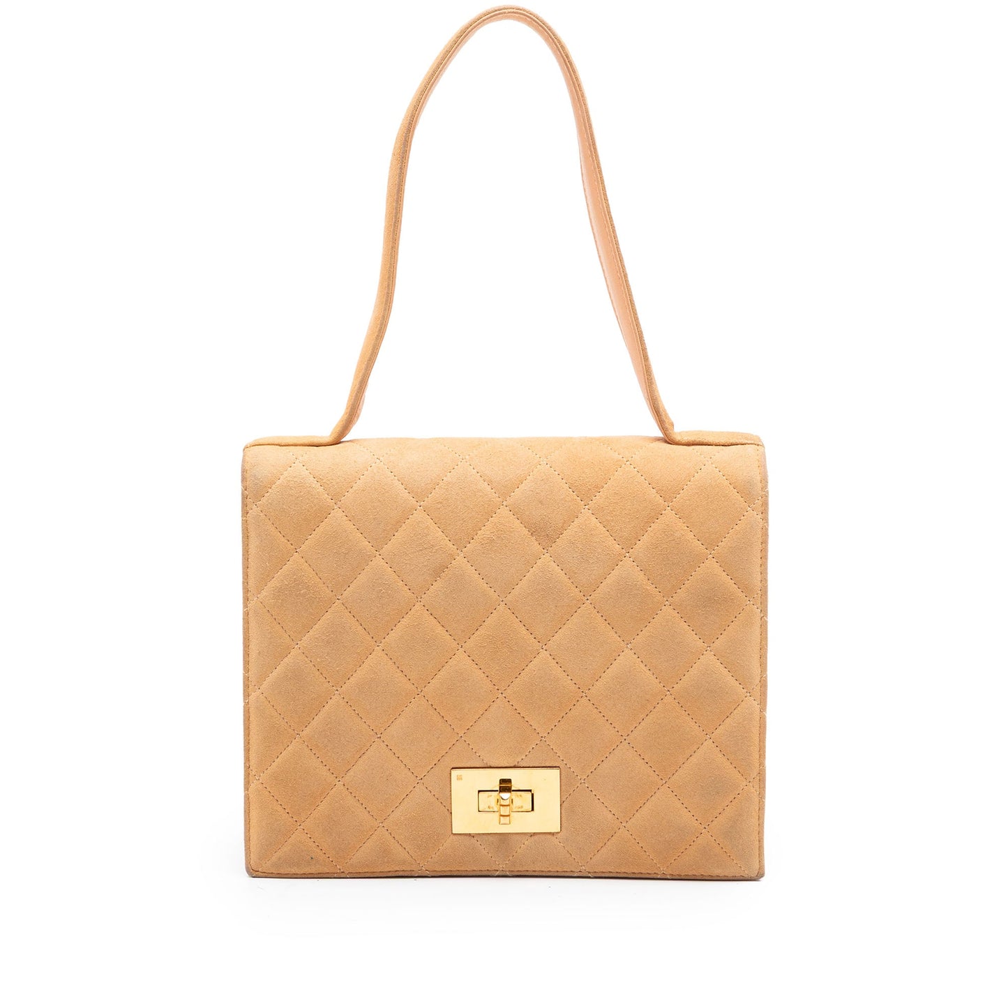 Chanel Quilted Suede Rita Flap