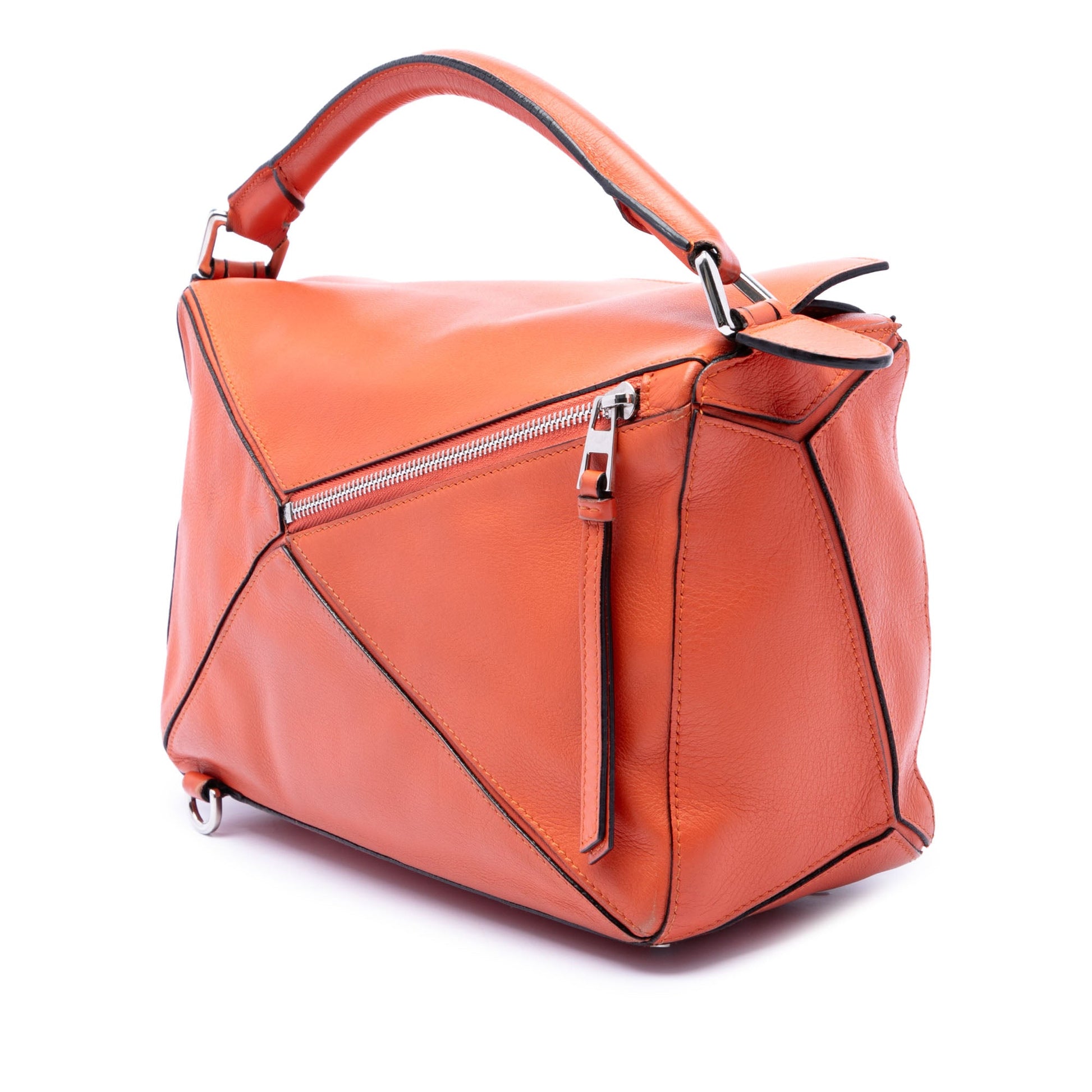 LOEWE Medium Calfskin Puzzle Satchel