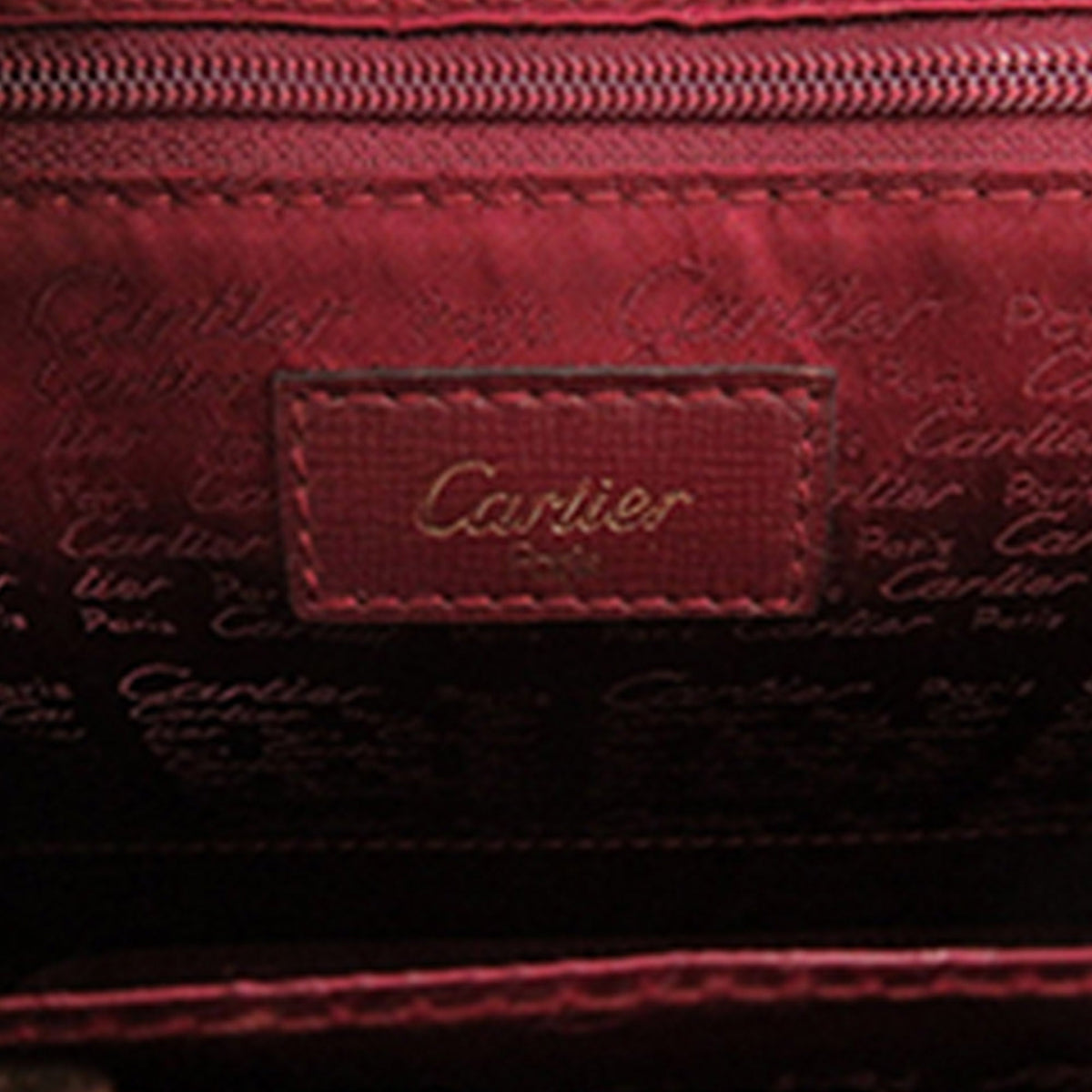 Cartier Leather Must De Cartier Handbag