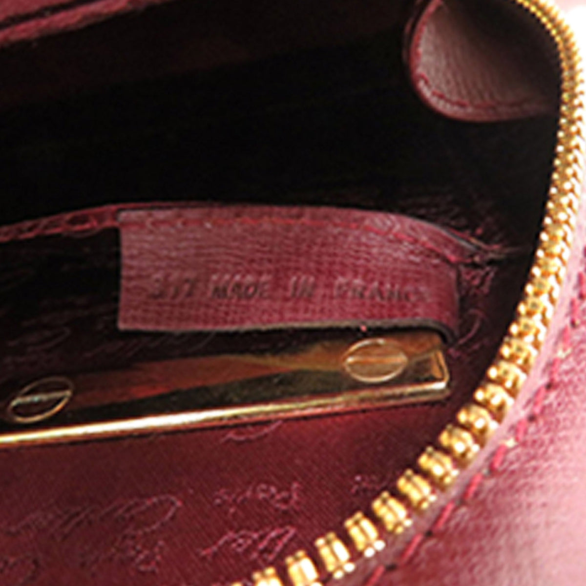 Cartier Leather Must De Cartier Handbag