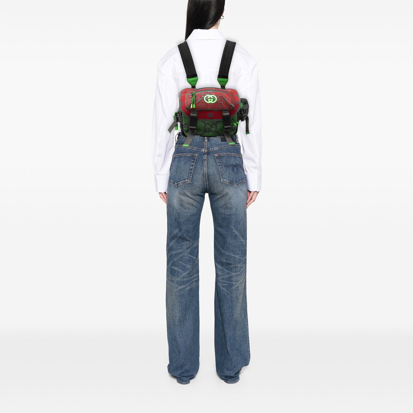 Gucci Small GG Nylon Backpack