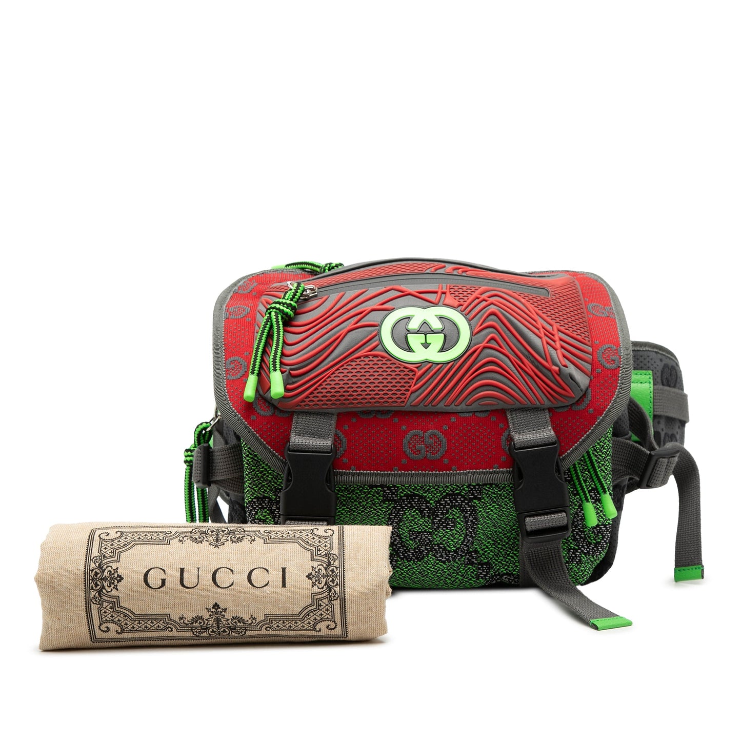 Gucci Small GG Nylon Backpack