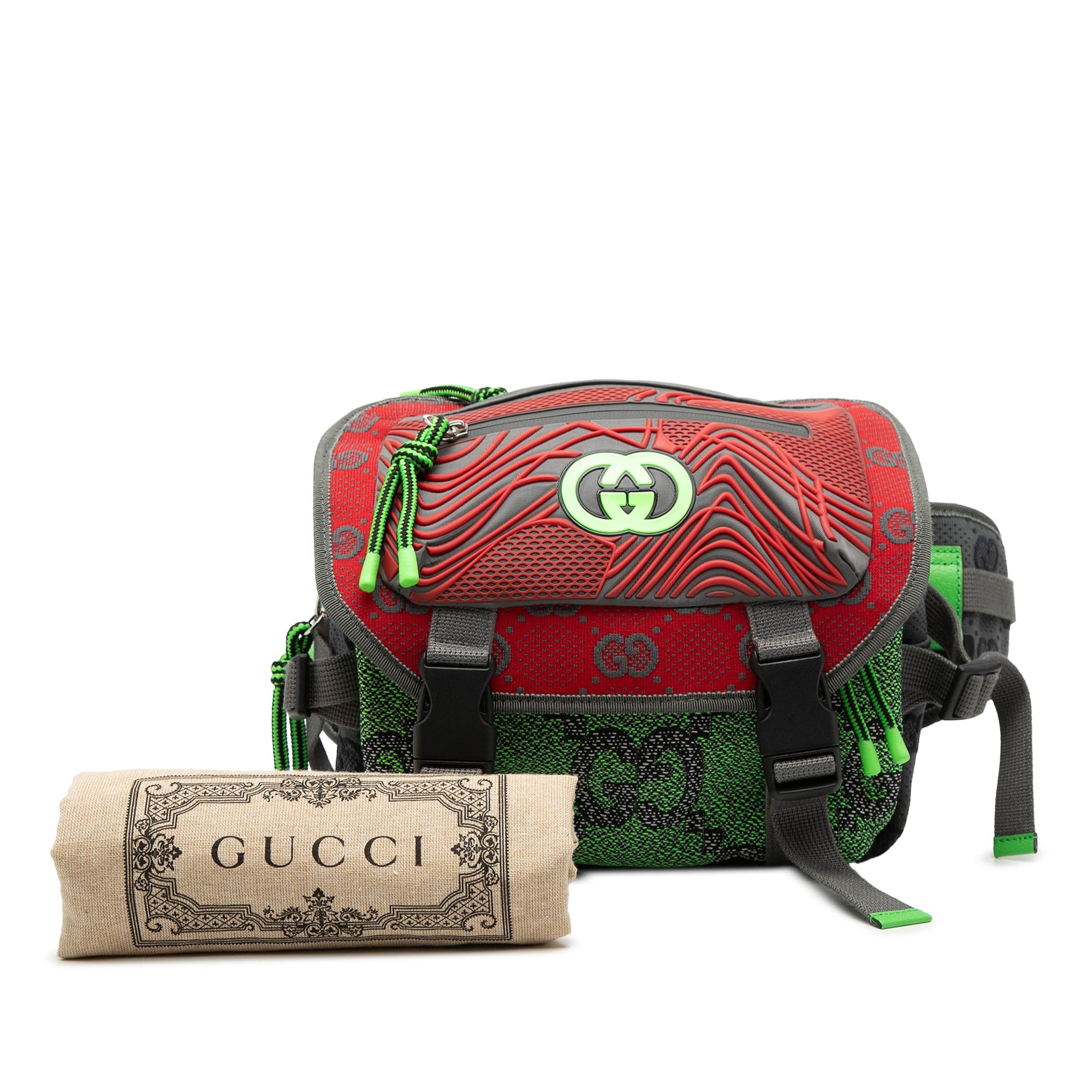 Gucci Small GG Nylon Backpack