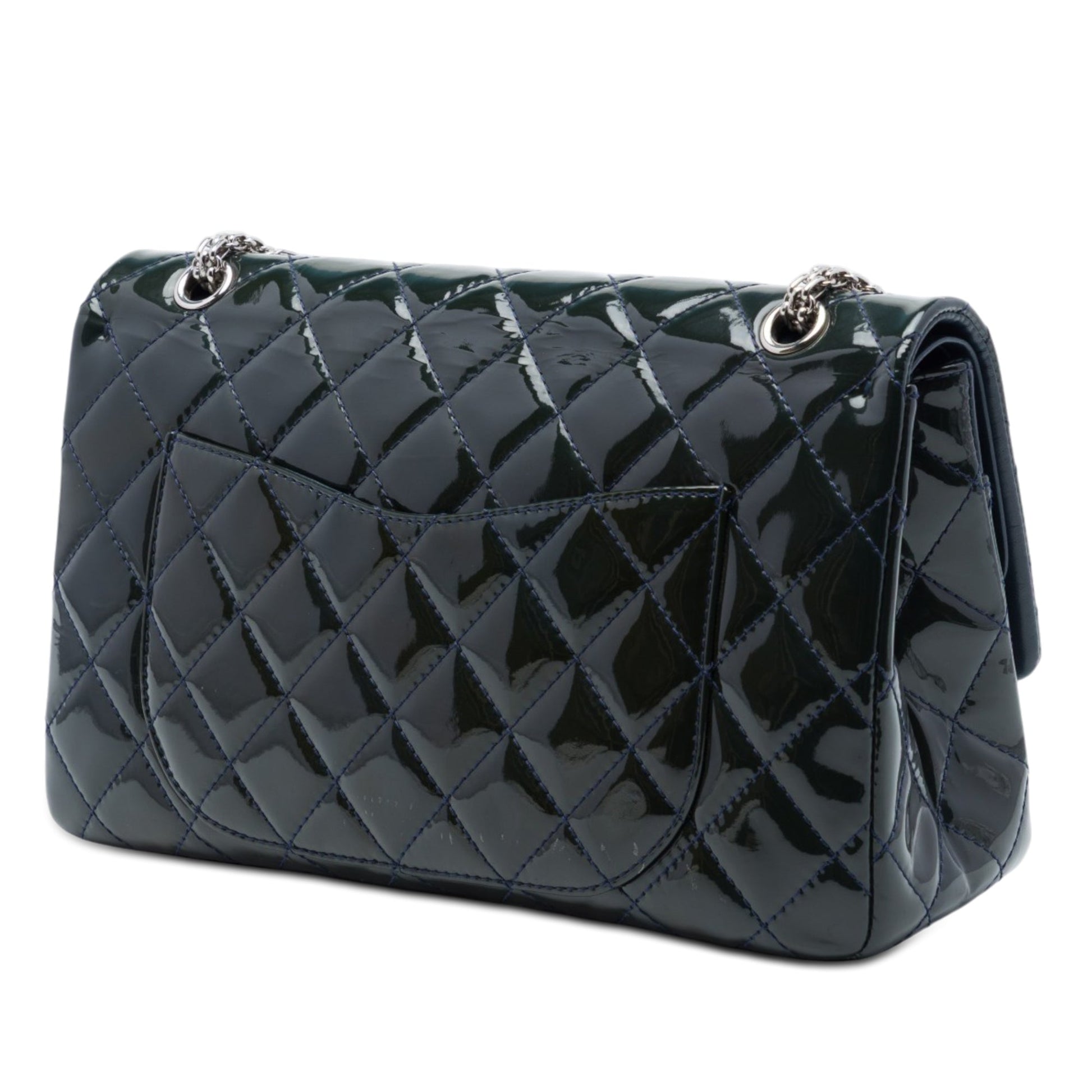 Chanel Quilted Patent Reissue 2.55 Double Flap 227