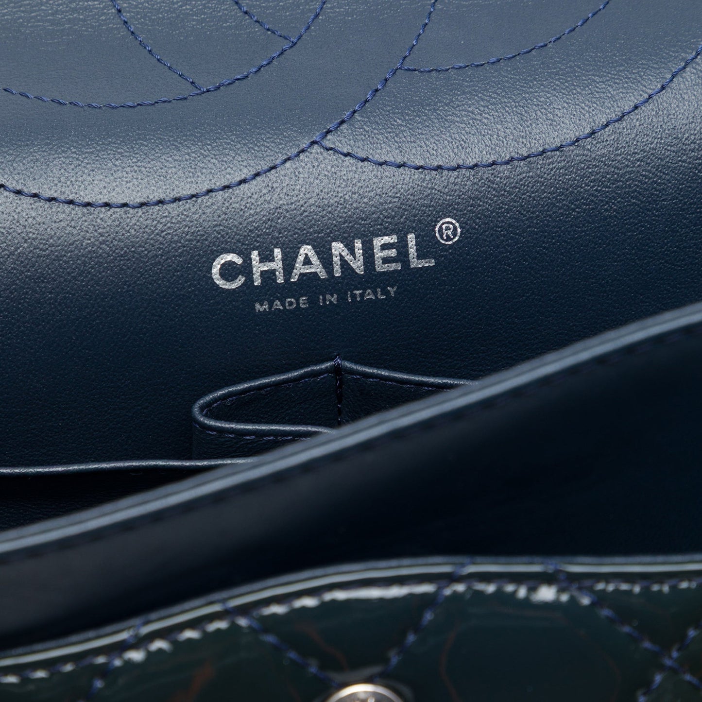 Chanel Quilted Patent Reissue 2.55 Double Flap 227