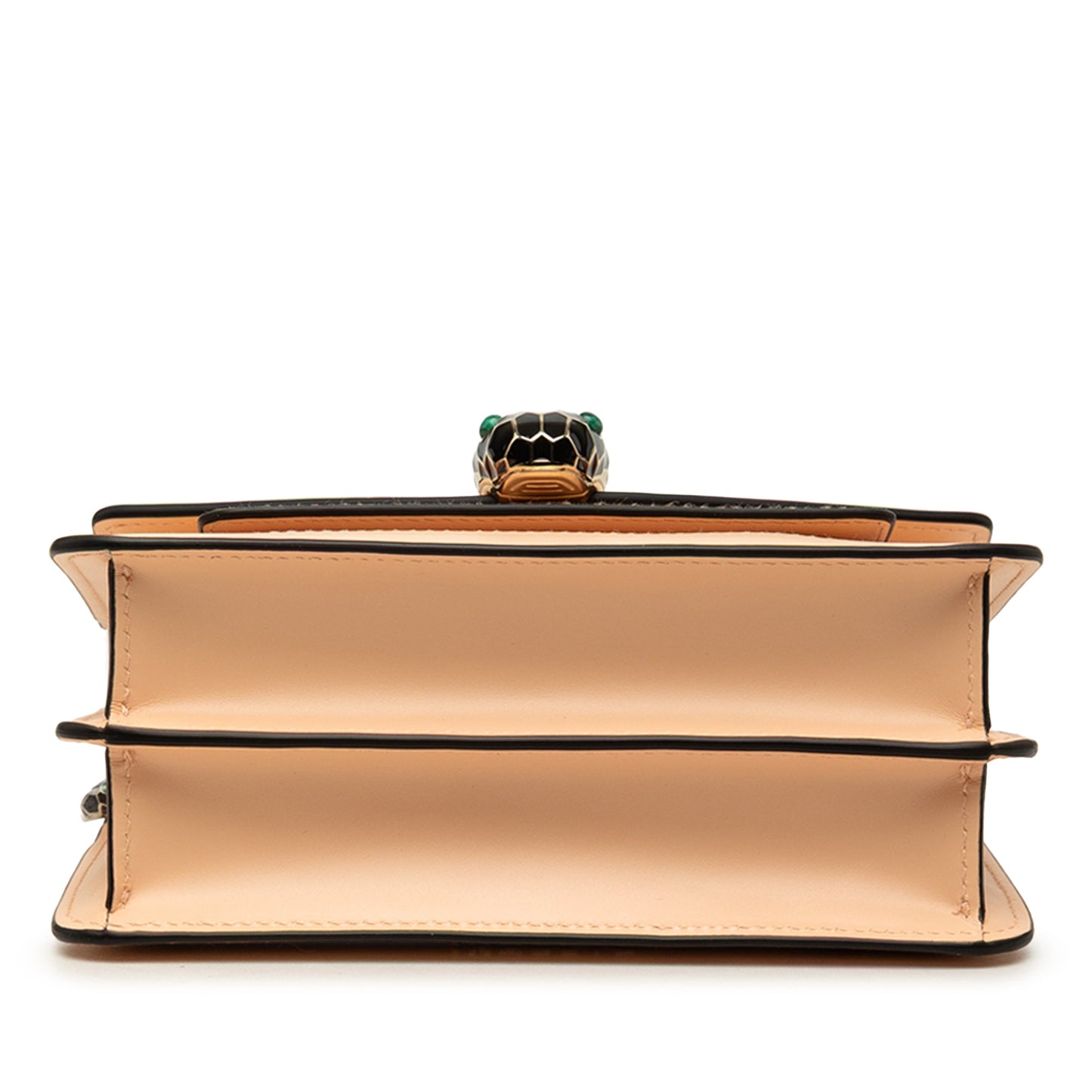Bvlgari Small Leather Serpenti Forever Chain Crossbody