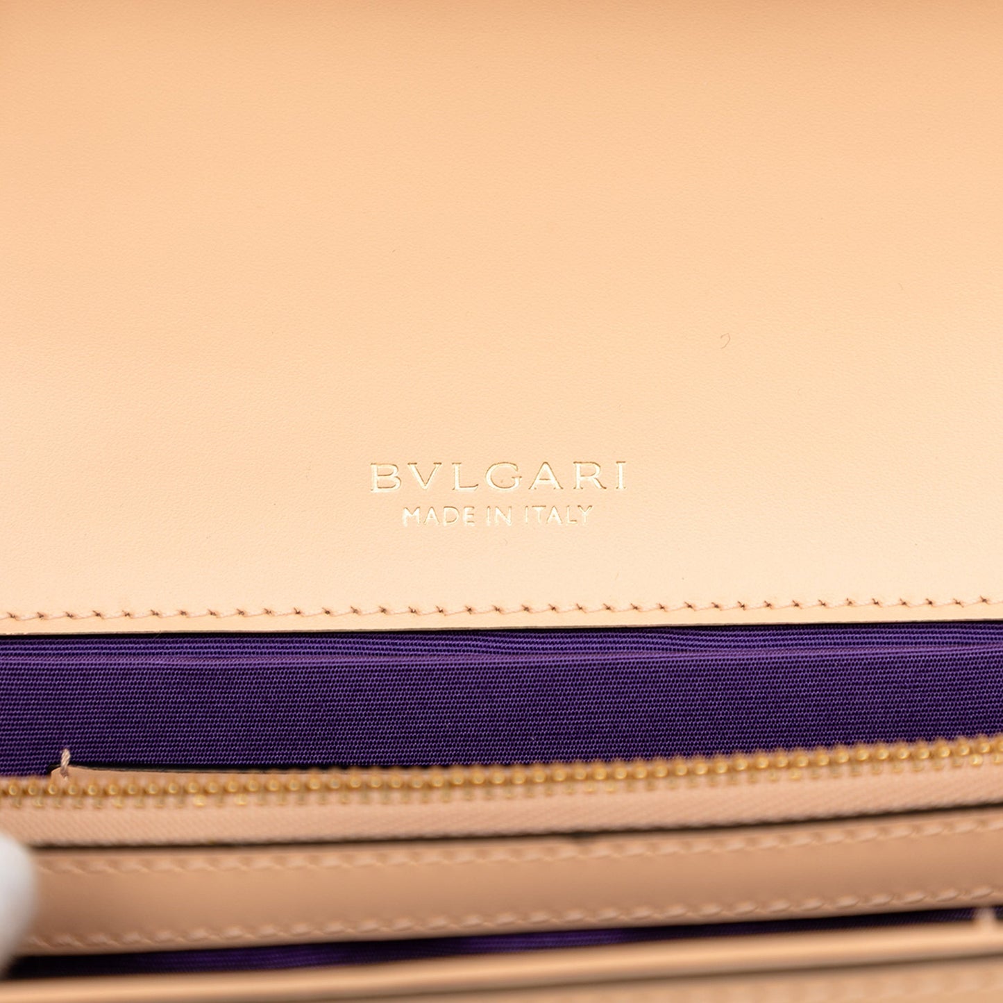 Bvlgari Small Leather Serpenti Forever Chain Crossbody