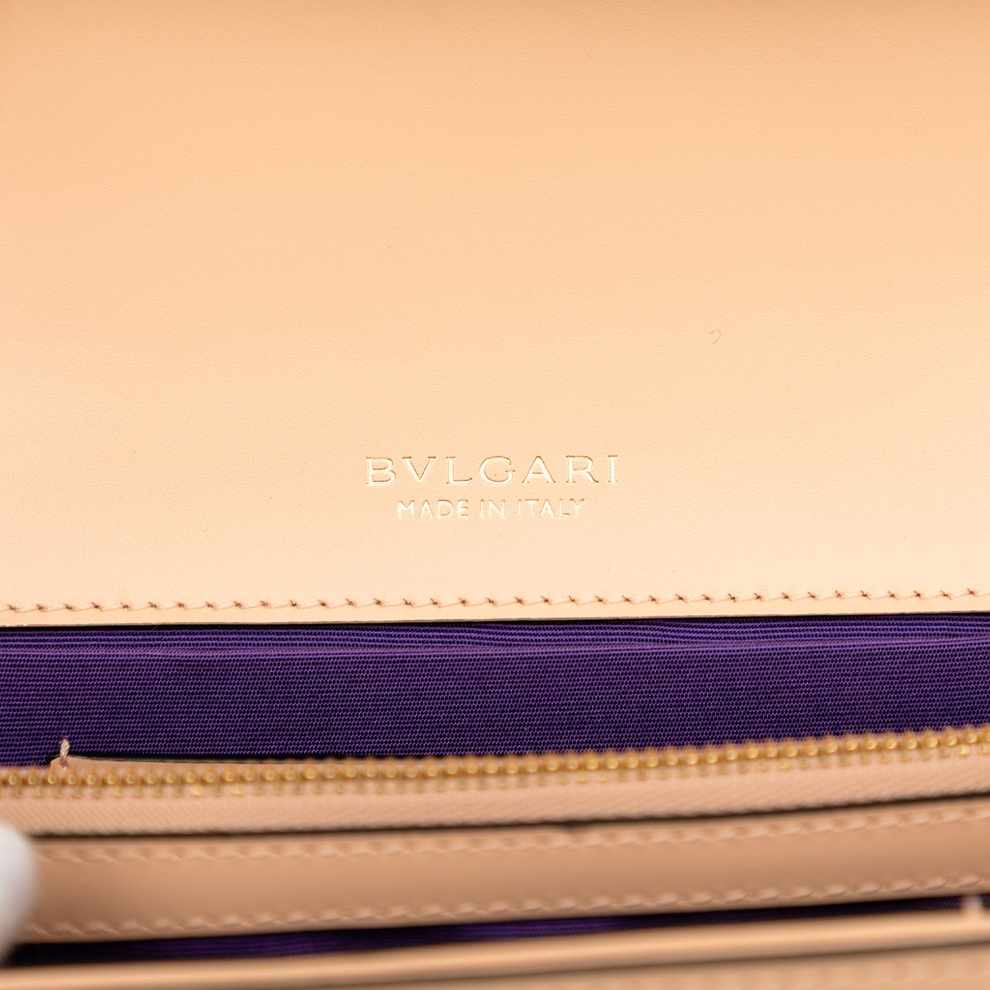 Bvlgari Small Leather Serpenti Forever Chain Crossbody