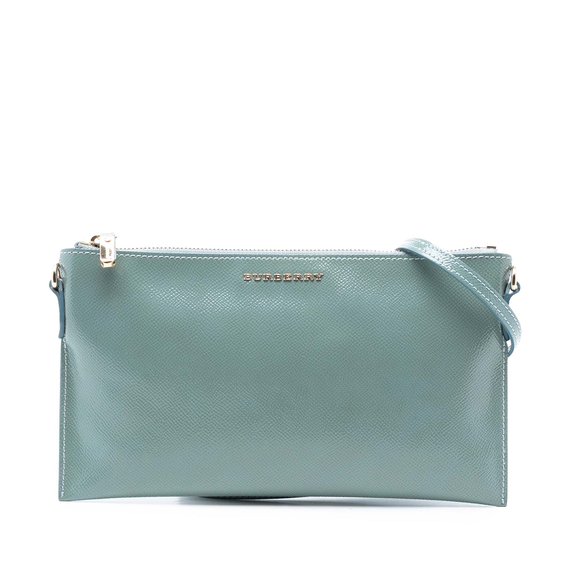 Burberry Grained Leather Peyton Crossbody