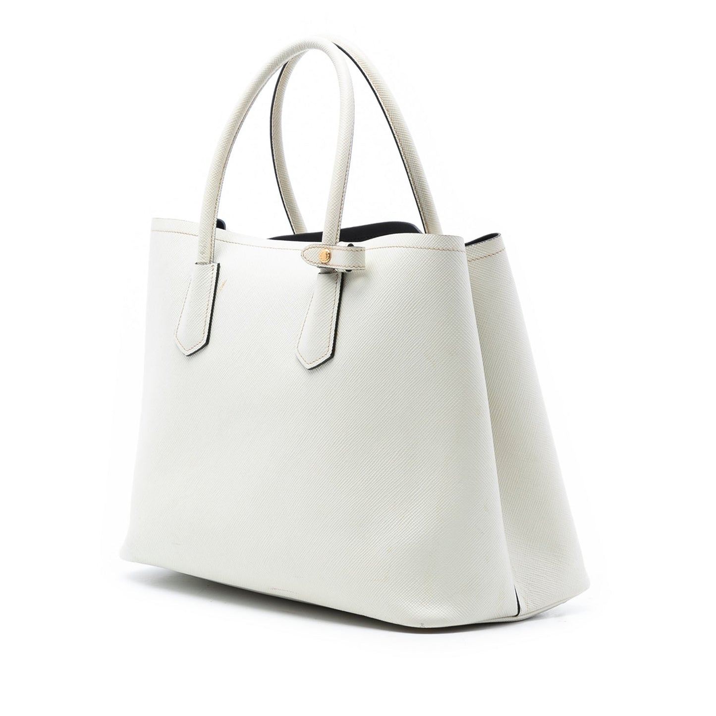 Prada Medium Saffiano Cuir Double Satchel