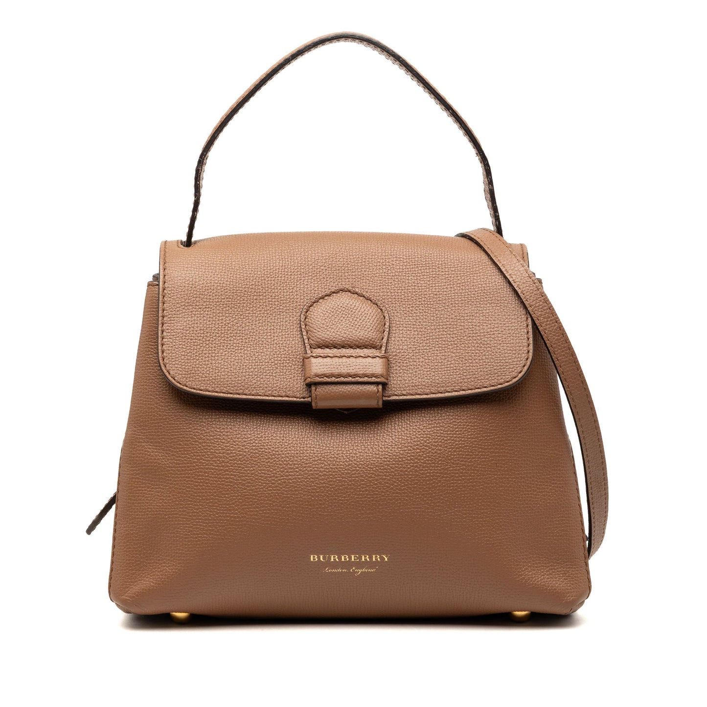 Burberry Small Calfskin and House Check Camberley Satchel