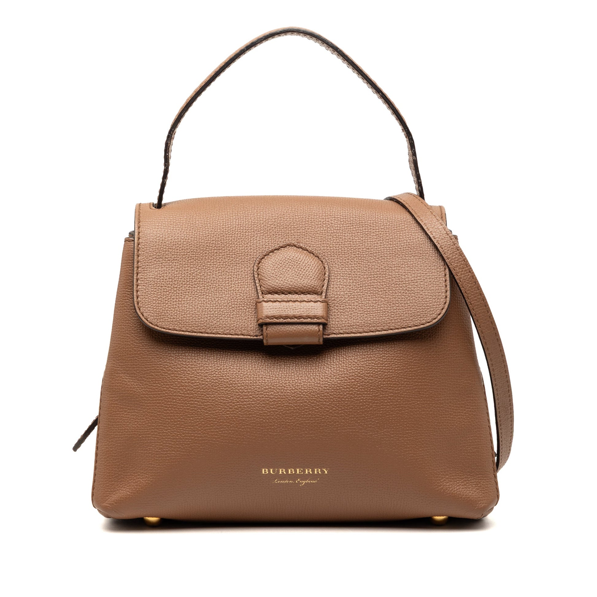 Burberry Small Calfskin and House Check Camberley Satchel