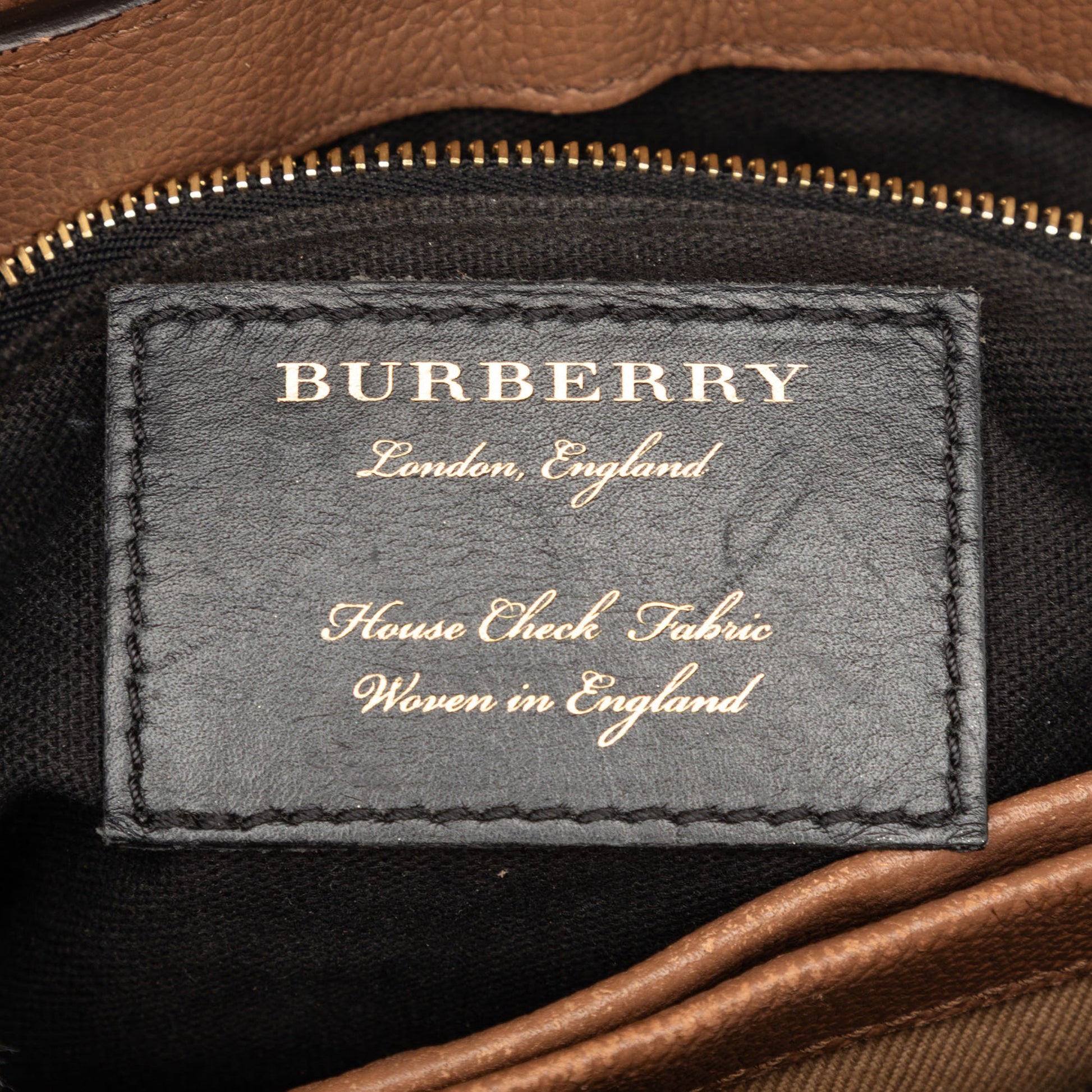 Burberry Small Calfskin and House Check Camberley Satchel