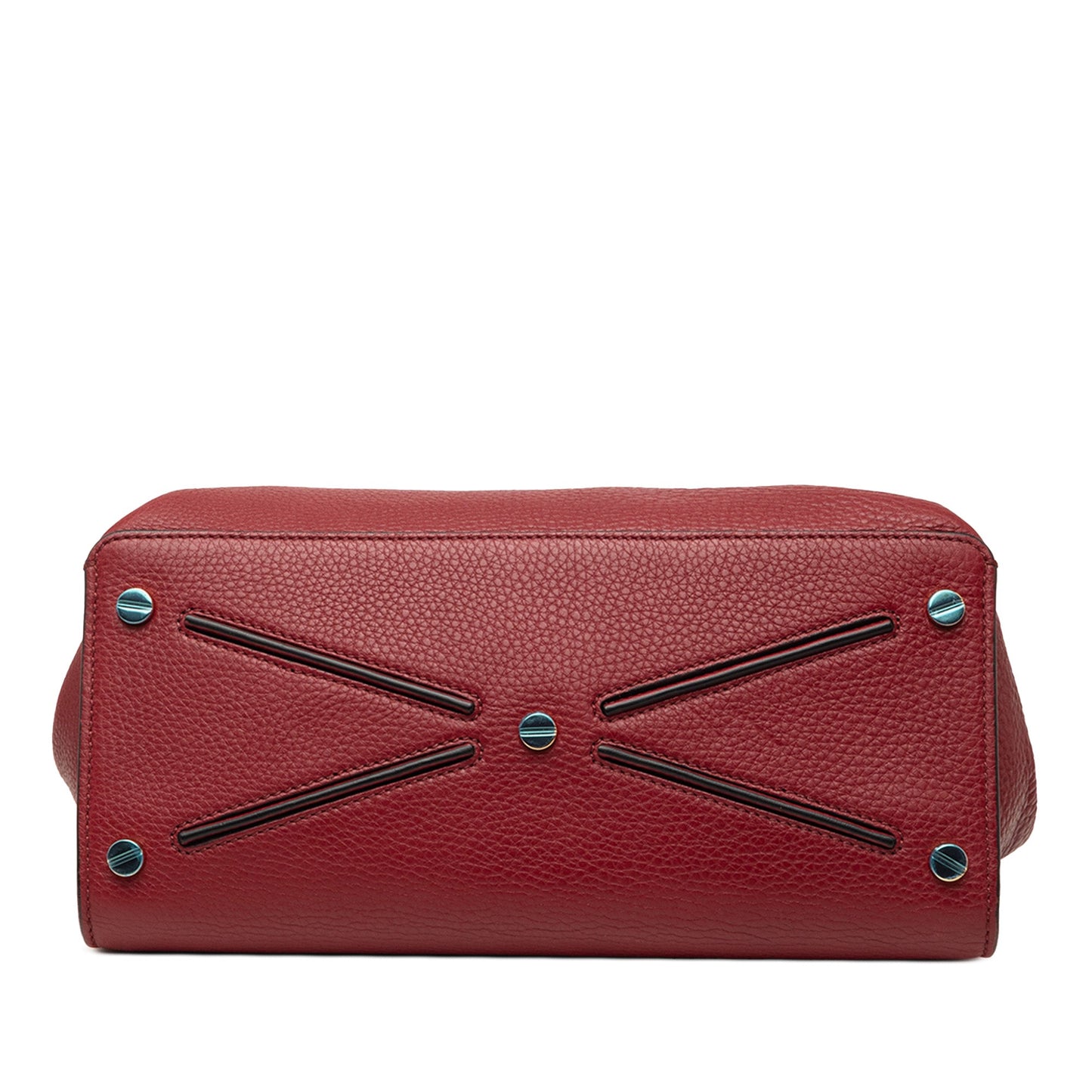 Valentino Large Pebbled Calfskin JoyLock Satchel