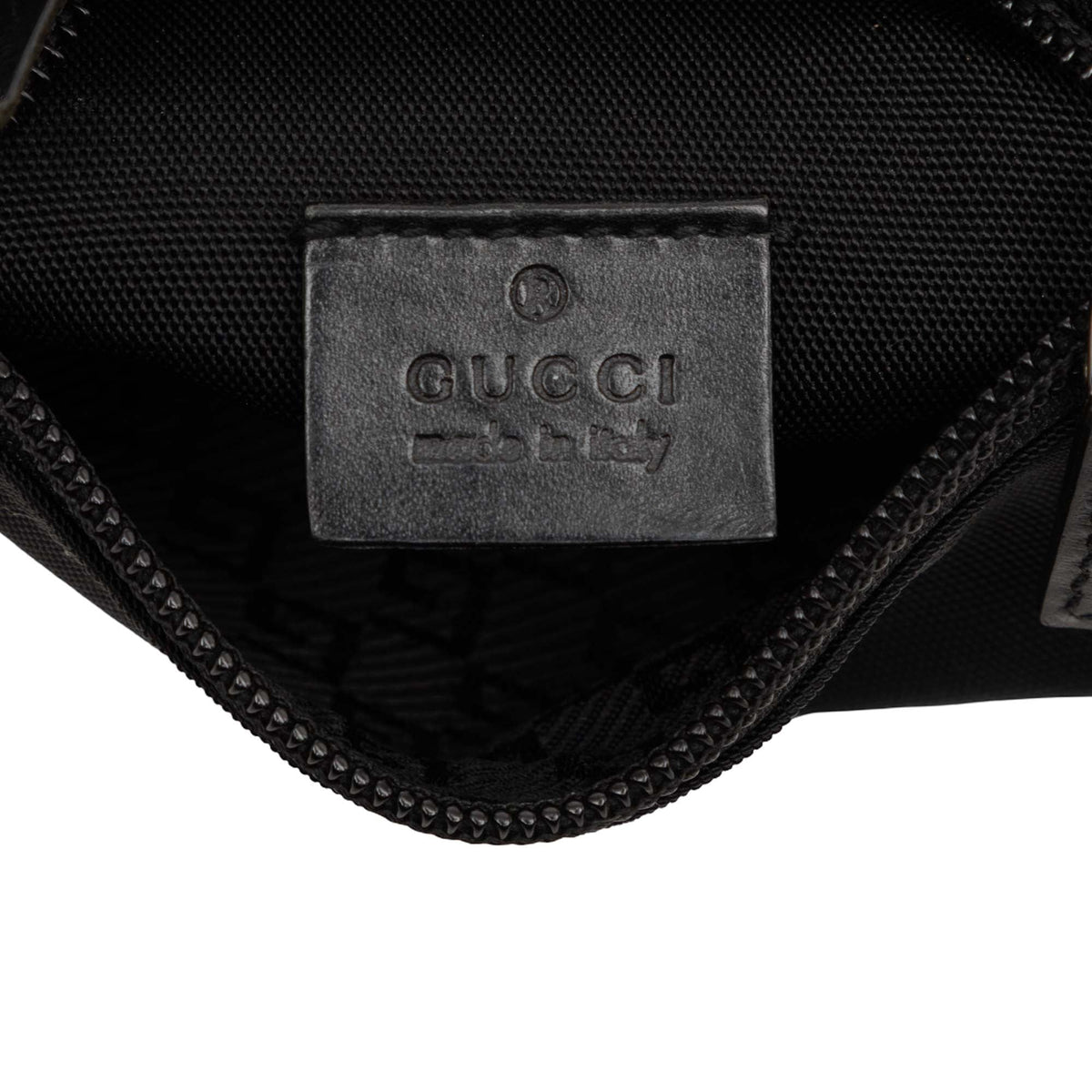 Gucci Nylon Double Pocket Belt Bag