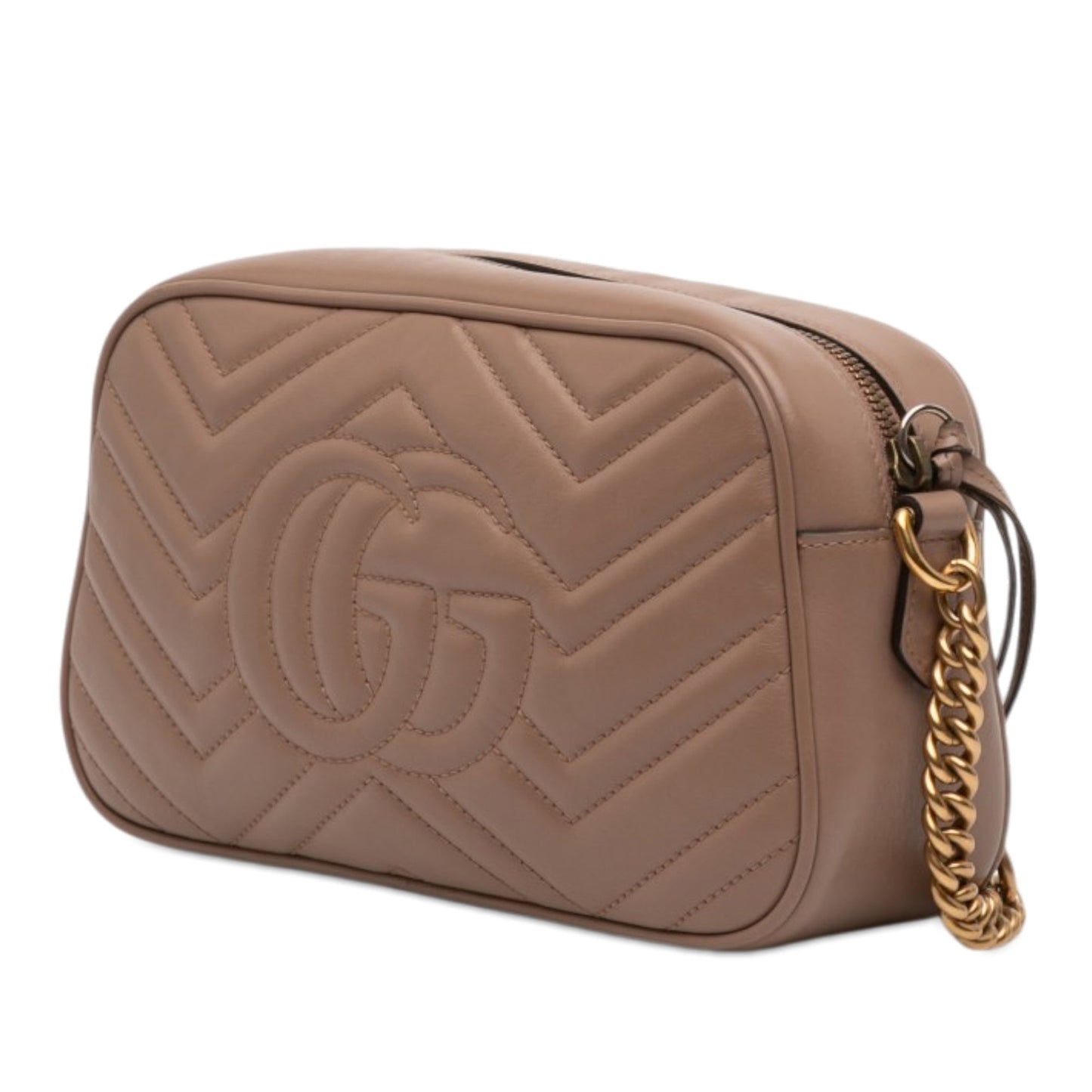 Gucci Small GG Marmont Matelasse Leather Crossbody