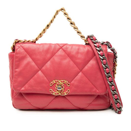 Chanel Medium Lambskin 19 Flap