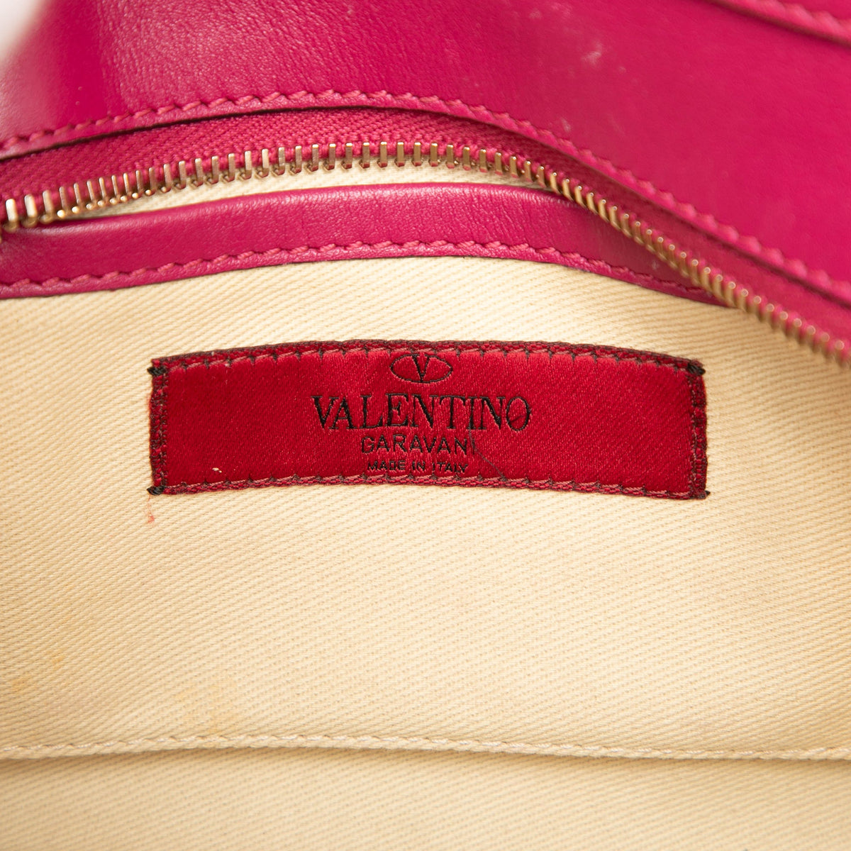 Valentino Mini Leather Rockstud Double Handle Tote